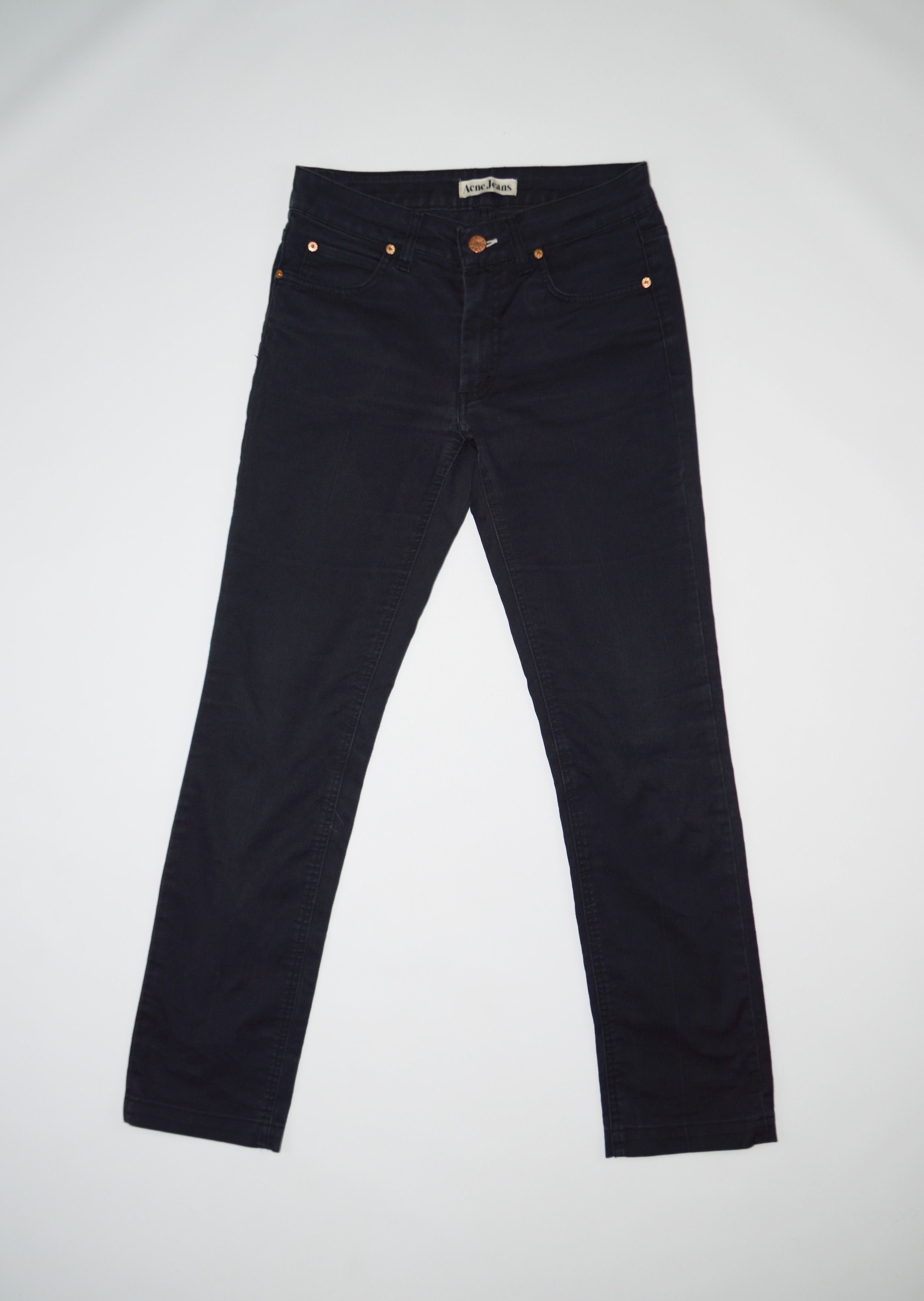 Acne Studios Acne Jeans Hex Black UPS Denim Jeans Size W28 L28 Size 28" / US 6 / IT 42 - 1 Thumbnail