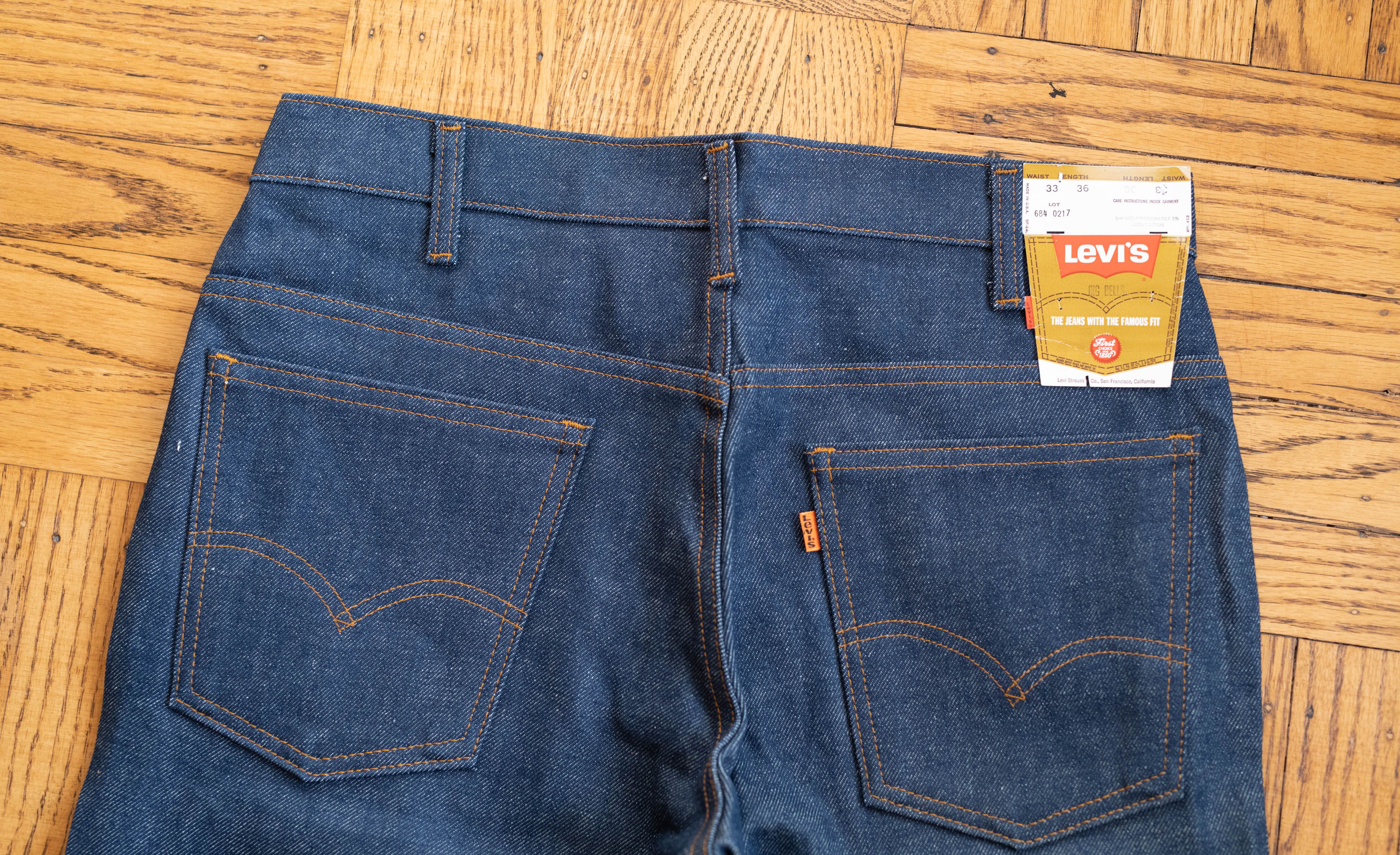 Levi's Deadstock Levi's 684 0217 Bell Bottom Flare Jeans 33 x 36 Size US 33 - 4 Thumbnail