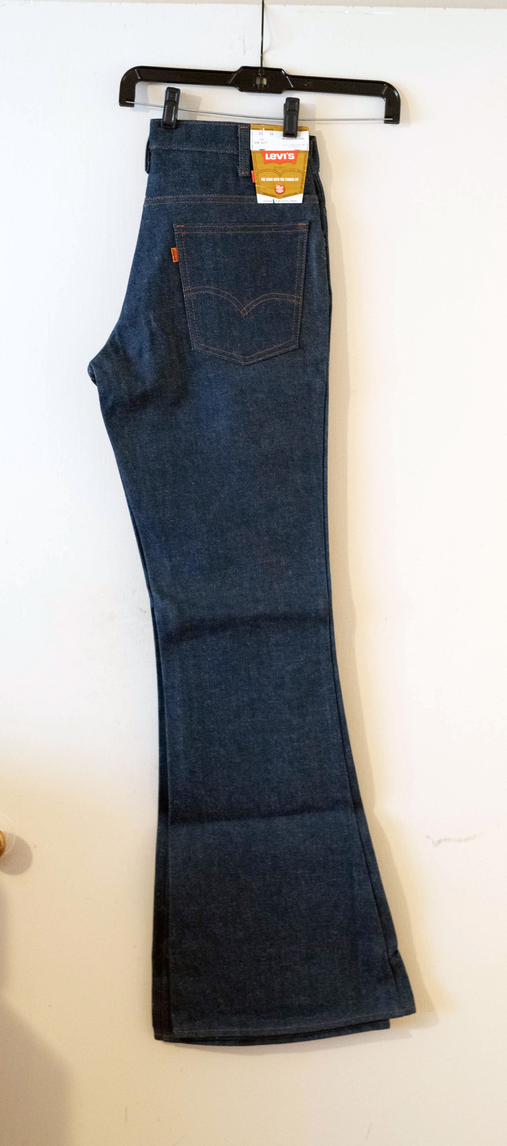 Levi's Deadstock Levi's 684 0217 Bell Bottom Flare Jeans 33 x 36 Size US 33 - 7 Thumbnail