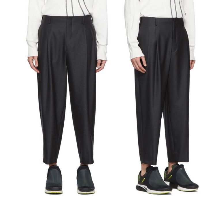 Comme des Garcons × Comme des Garcons Homme × Comme des Garcons Homme Plus SS18 Wool Pants L 34 Comme des Garcons Homme Plus Size US 34 / EU 50 - 9 Thumbnail