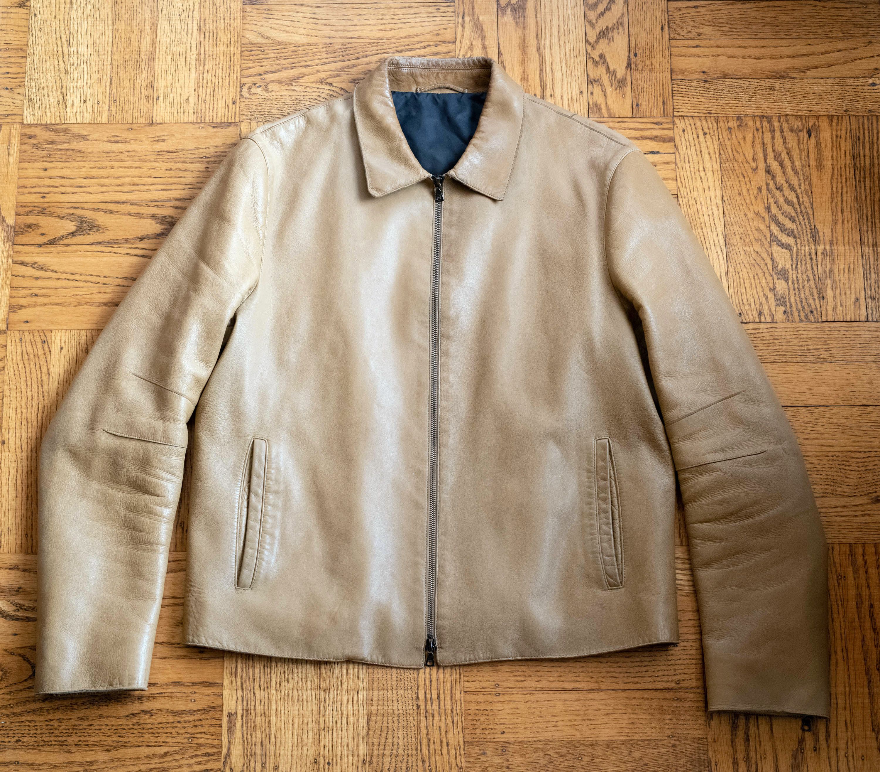 Neil Barrett Debut Collection AW00 'Backpack' Leather Jacket L Size US L / EU 52-54 / 3 - 3 Thumbnail