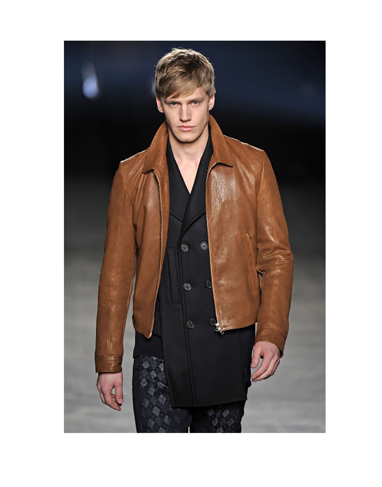 Neil Barrett Debut Collection AW00 'Backpack' Leather Jacket L Size US L / EU 52-54 / 3 - 11 Thumbnail