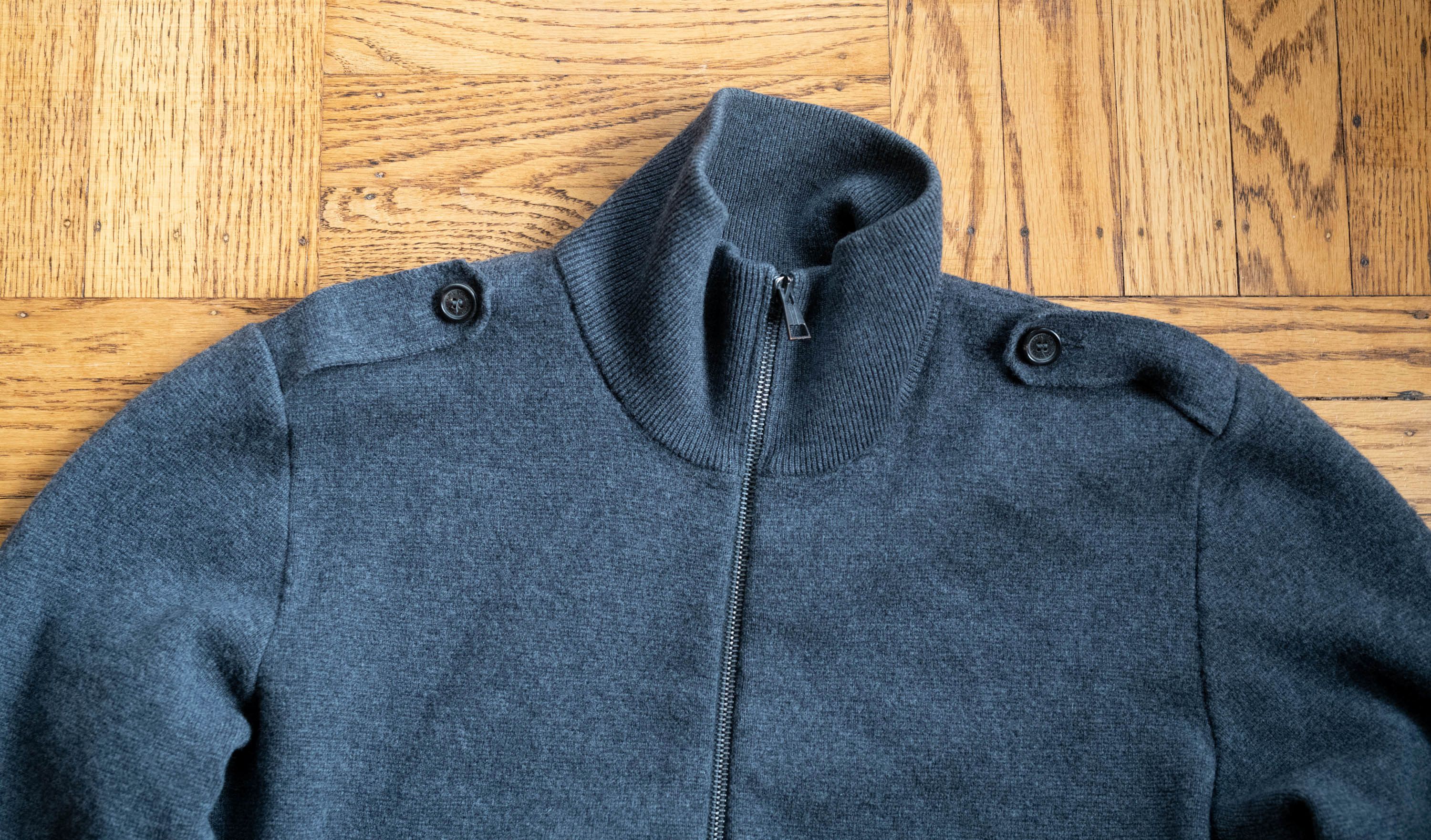 Neil Barrett RARE Military Wool Zip Turtleneck Cardigan Sweater XL 52 Size US L / EU 52-54 / 3 - 6 Thumbnail