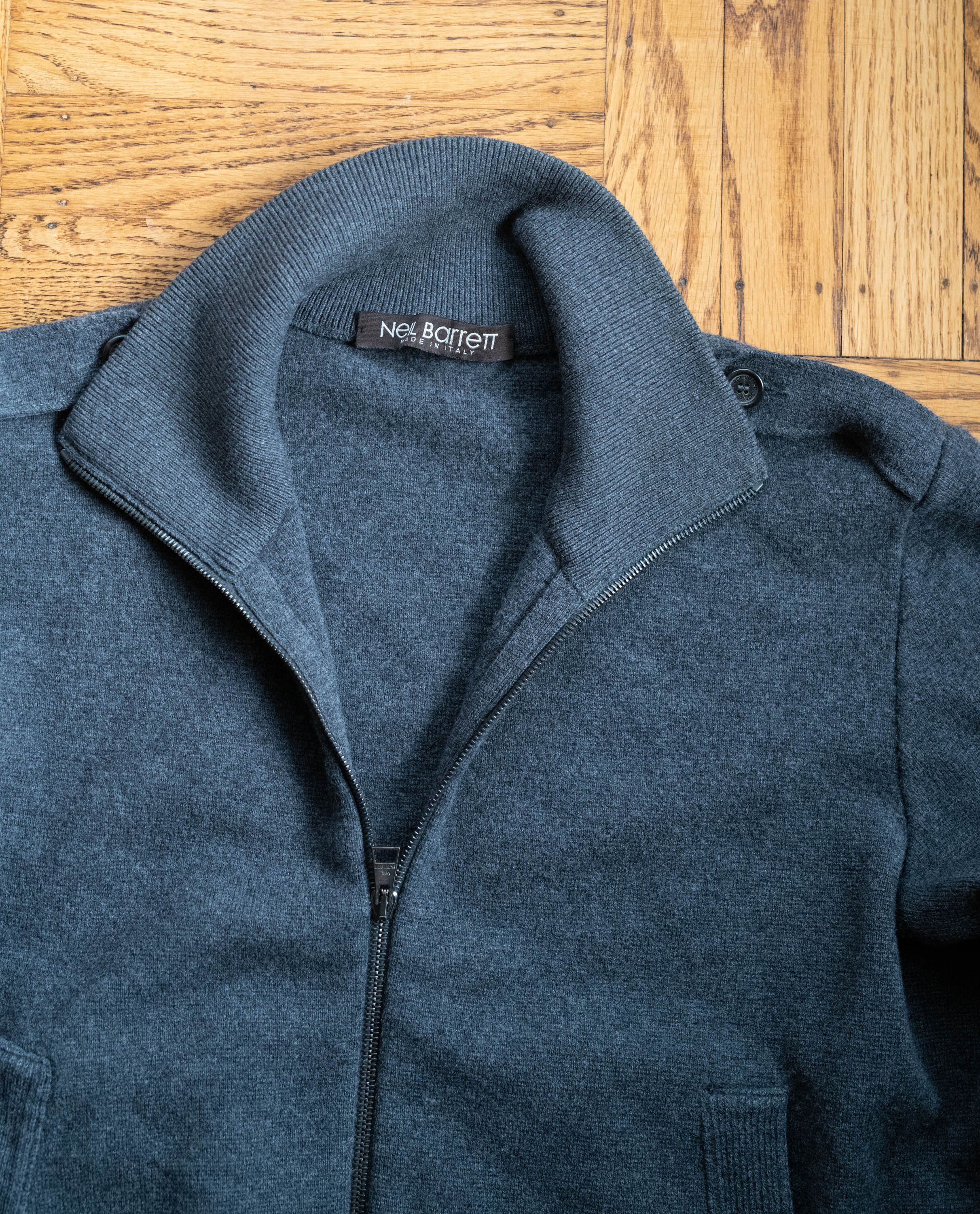 Neil Barrett RARE Military Wool Zip Turtleneck Cardigan Sweater XL 52 Size US L / EU 52-54 / 3 - 5 Thumbnail