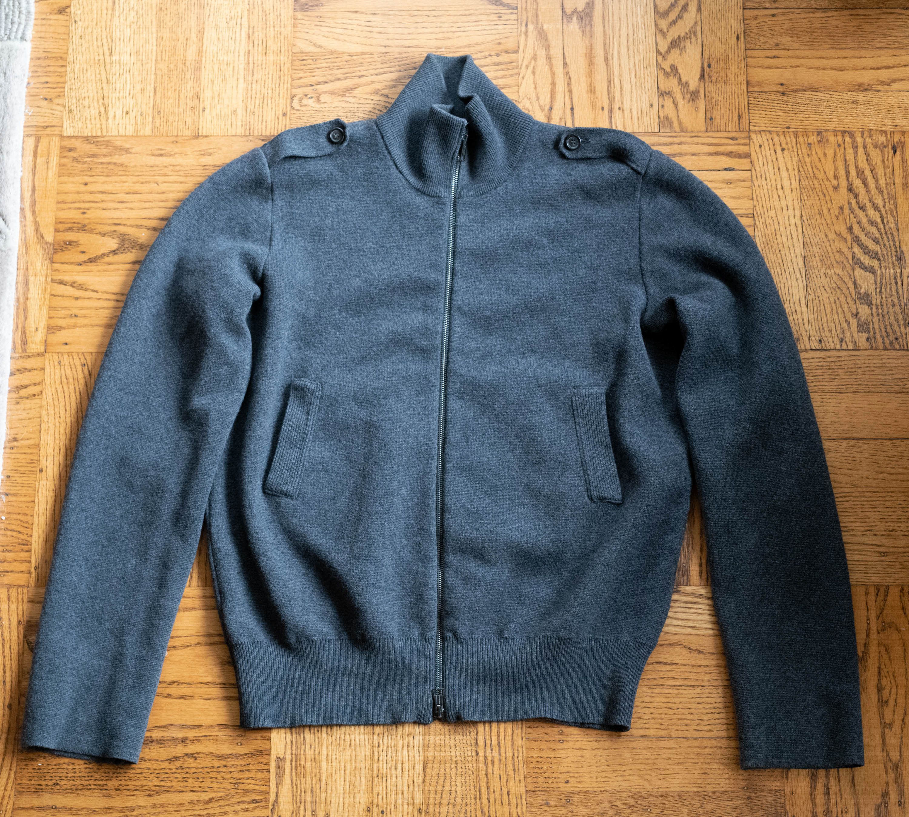 Neil Barrett RARE Military Wool Zip Turtleneck Cardigan Sweater XL 52 Size US L / EU 52-54 / 3 - 3 Thumbnail