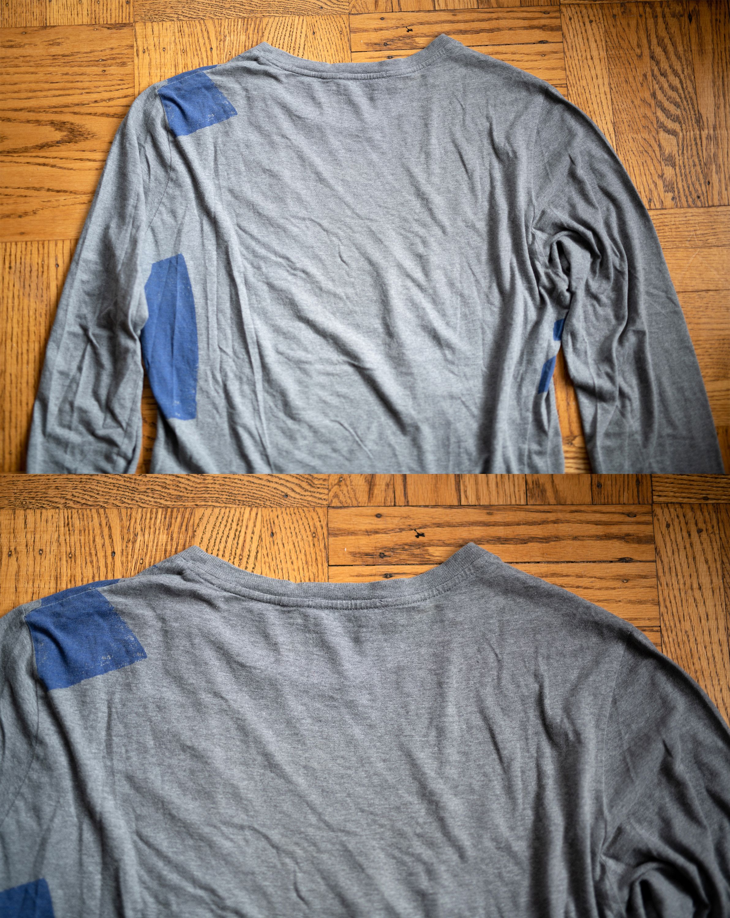 Helmut Lang RARE Original SS03 Helmut Lang Patchwork Tee T Shirt XL Size US L / EU 52-54 / 3 - 9 Thumbnail
