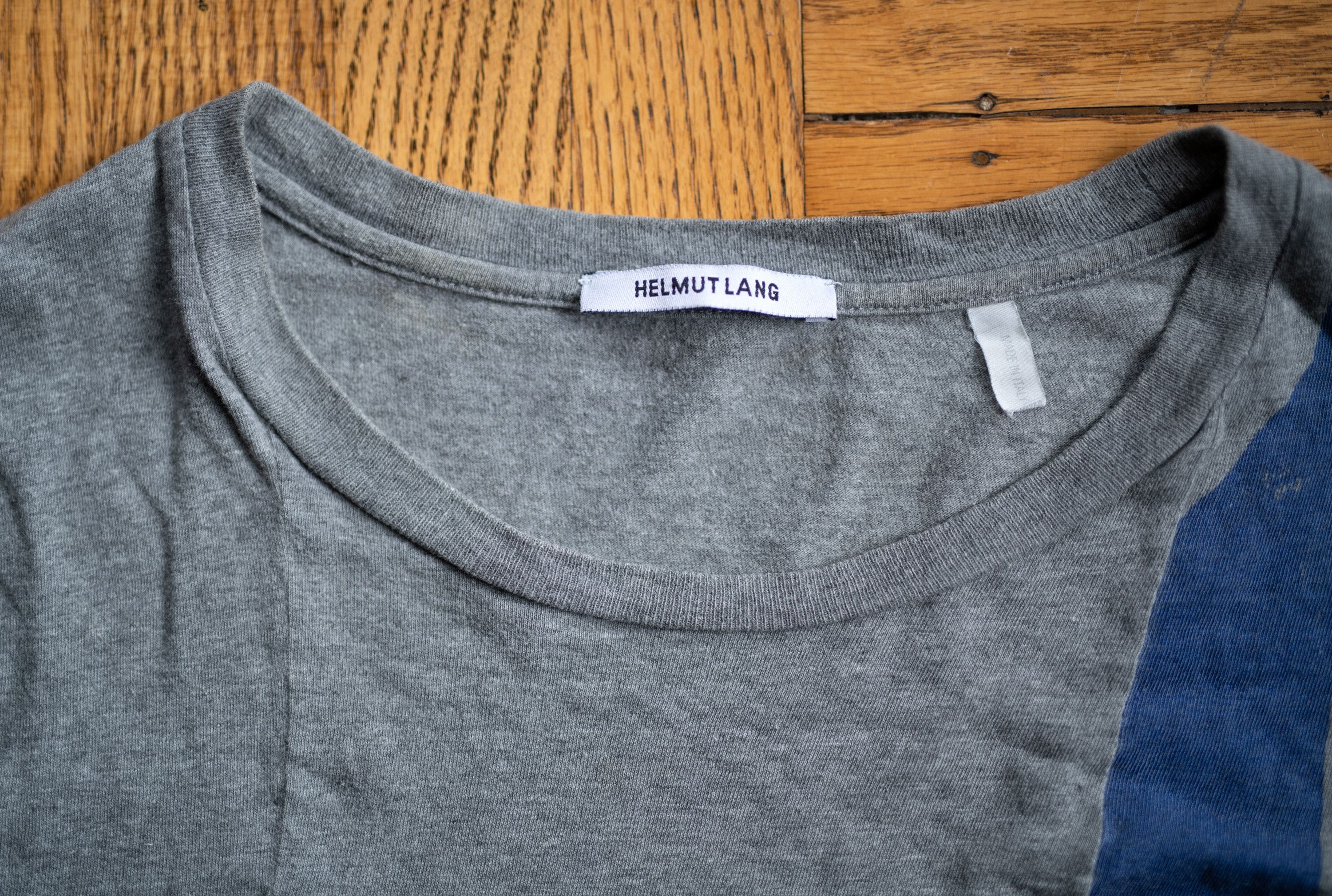 Helmut Lang RARE Original SS03 Helmut Lang Patchwork Tee T Shirt XL Size US L / EU 52-54 / 3 - 6 Thumbnail