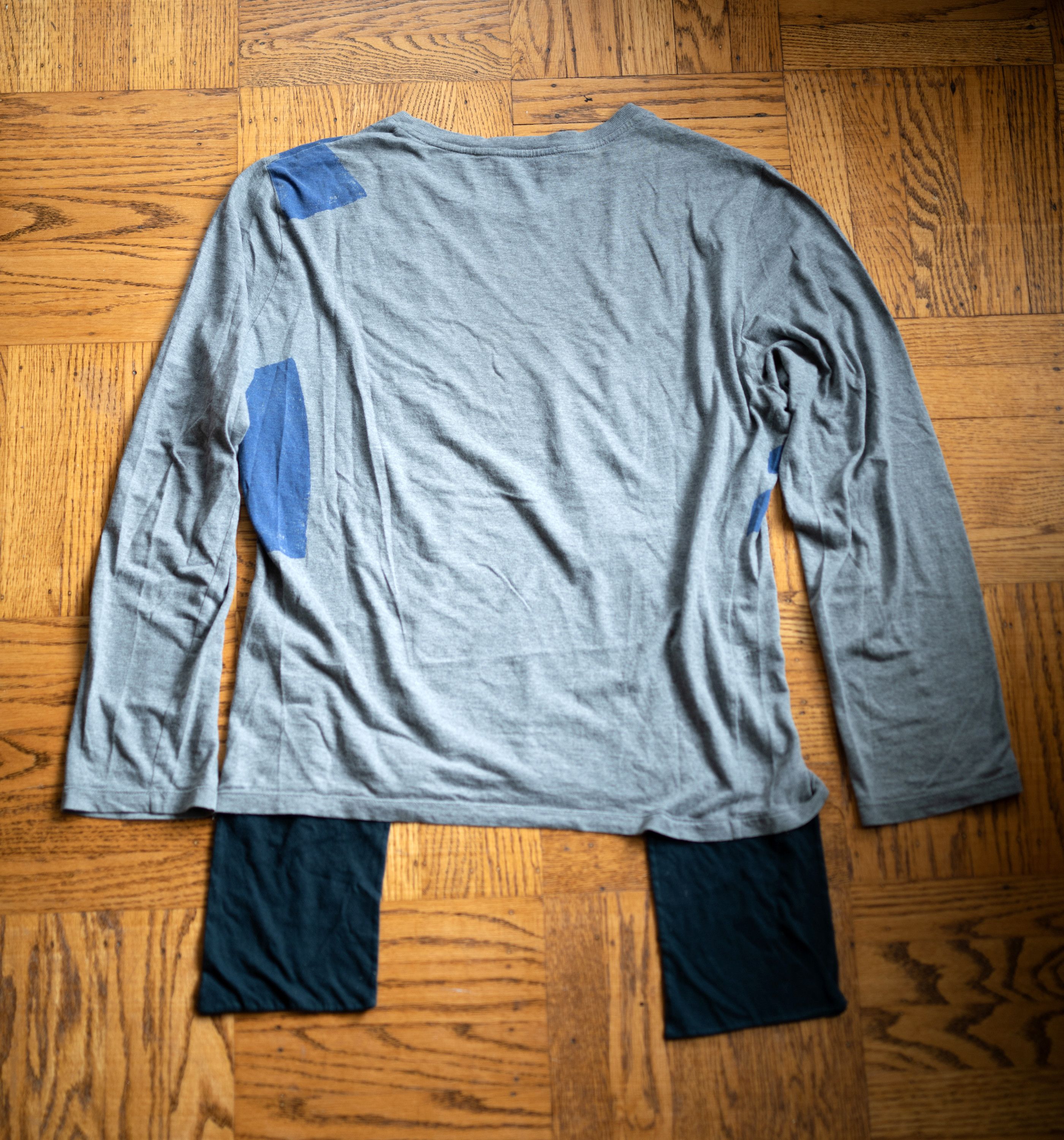 Helmut Lang RARE Original SS03 Helmut Lang Patchwork Tee T Shirt XL Size US L / EU 52-54 / 3 - 5 Thumbnail