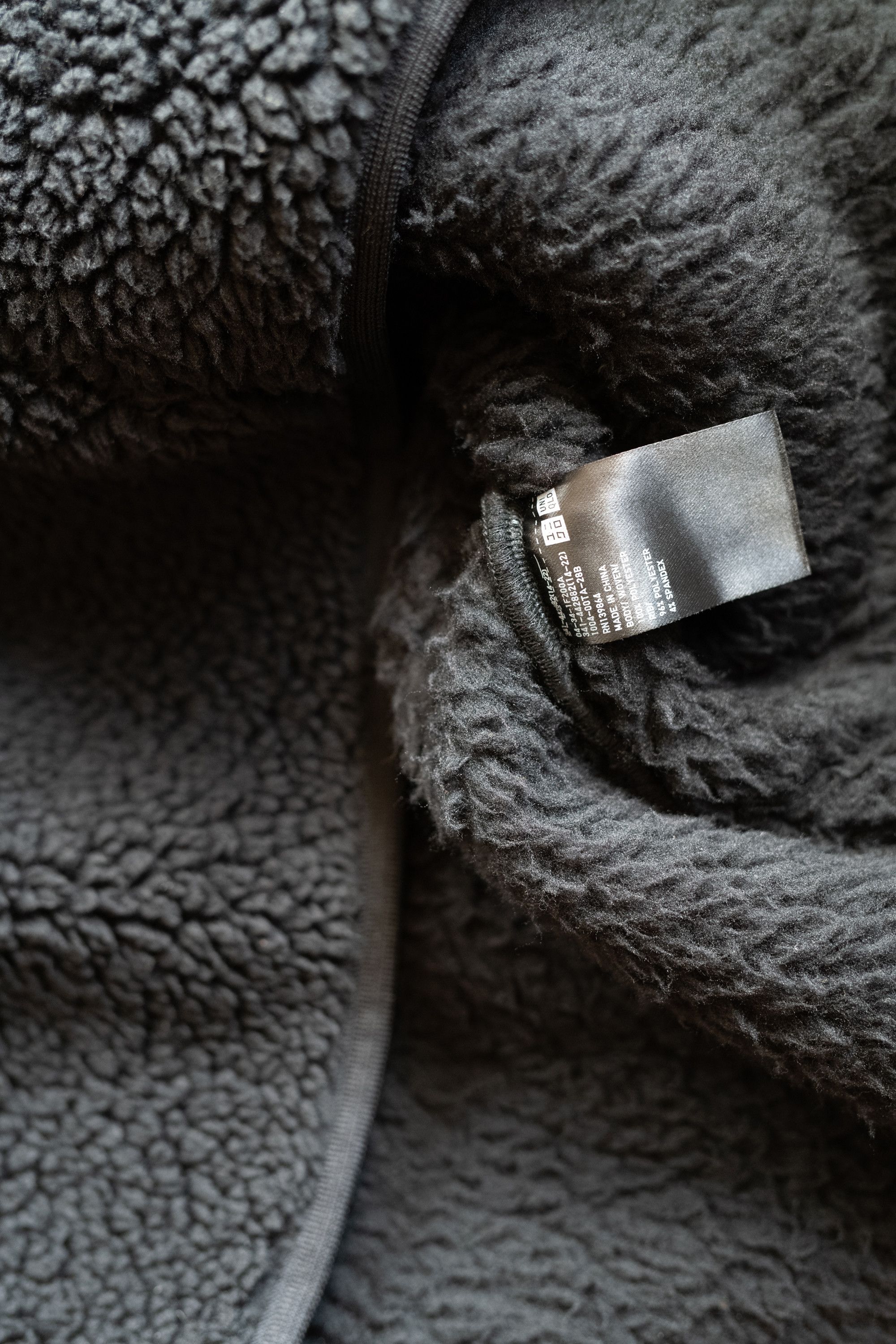 Uniqlo × White Mountaineering NEW Uniqlo x White Mountaineering Black Fleece Jacket L Size US L / EU 52-54 / 3 - 8 Thumbnail