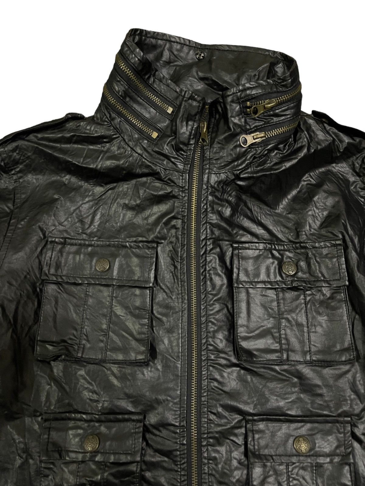 Vintage In The Attic Multipocket Tactical Jacket