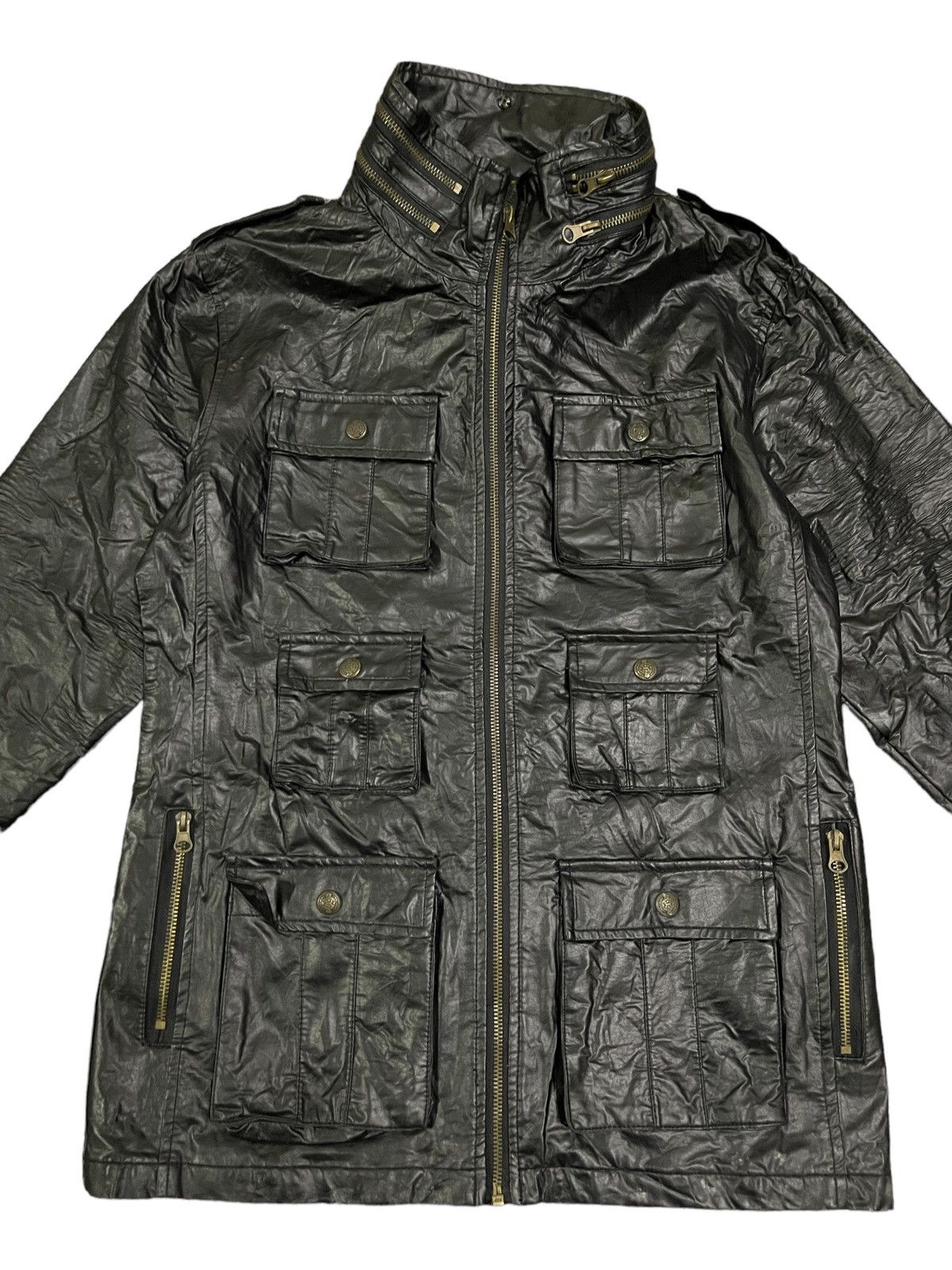 Vintage In The Attic Multipocket Tactical Jacket
