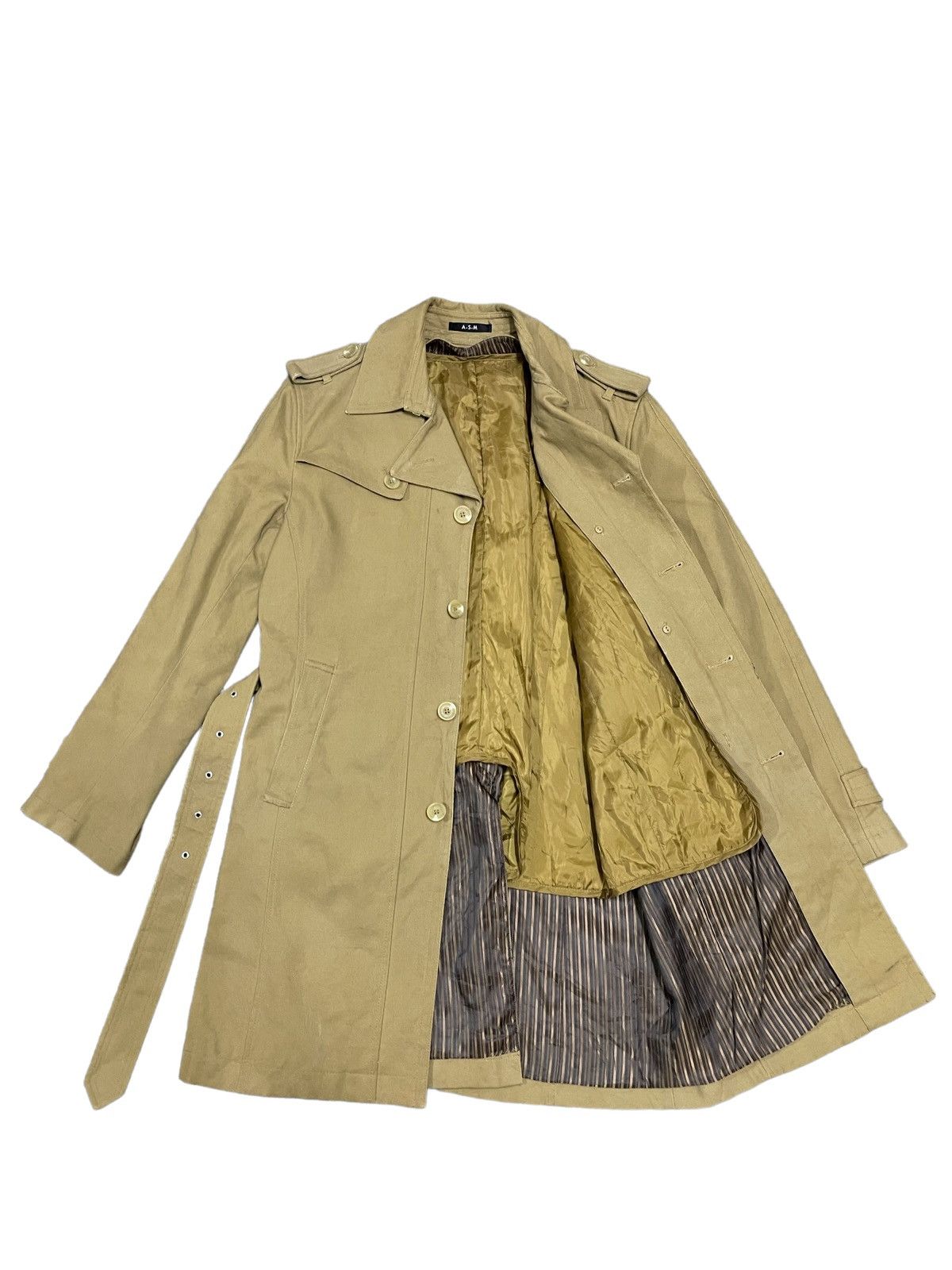 Japanese Brand Vintage Japanese Brand Trench Coat Size US M / EU 48-50 / 2 - 2 Thumbnail