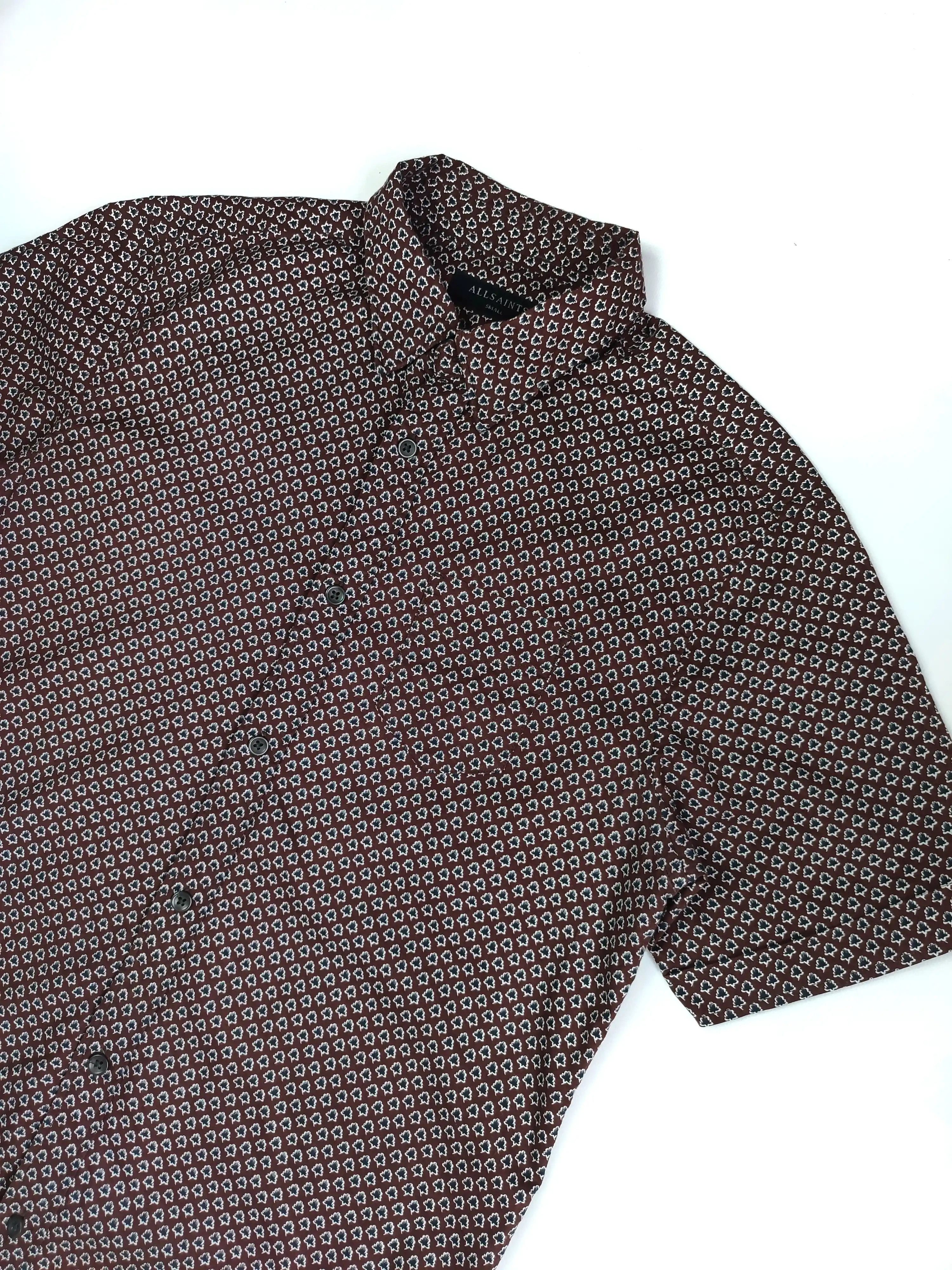 Allsaints Allsaints Printed monogram shirt Size US S / EU 44-46 / 1 - 3 Thumbnail