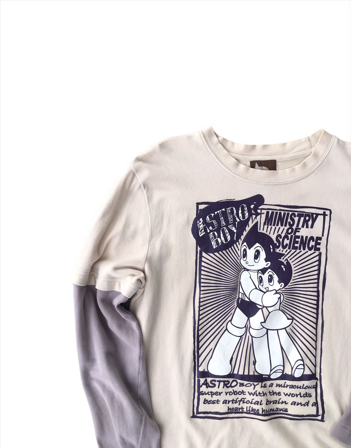 Anime × Japanese Brand × Vintage Vintage Astro Boy Ministry of Science Long Sleeve T-Shirt Size US S / EU 44-46 / 1 - 2 Thumbnail