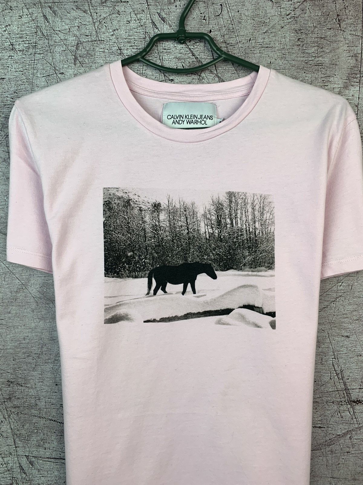 Calvin Klein Calvin Klein X Andy Warhol Rare Horse Graphic T-Shirt Size US L / EU 52-54 / 3 - 2 Thumbnail