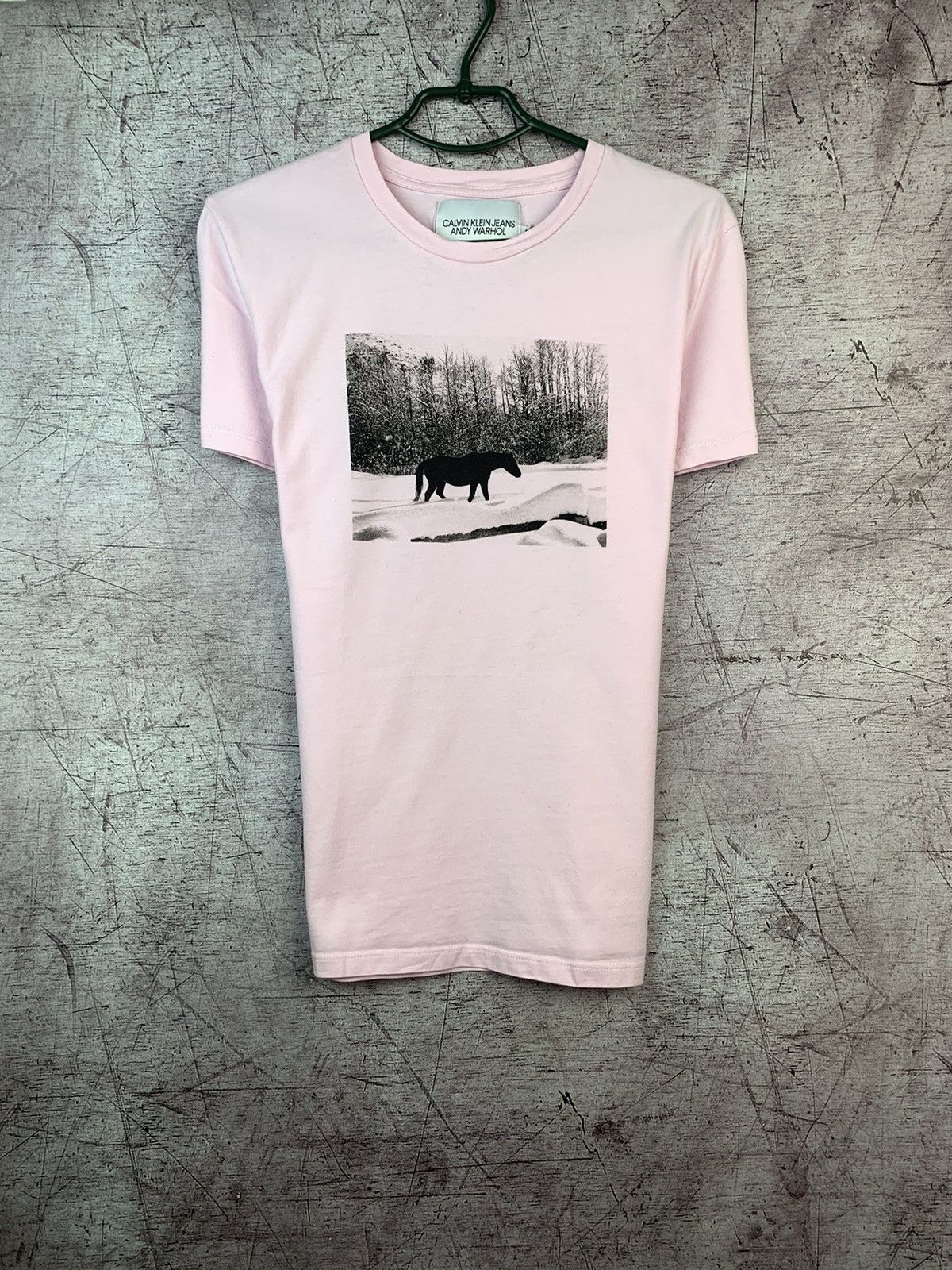 Calvin Klein Calvin Klein X Andy Warhol Rare Horse Graphic T-Shirt Size US L / EU 52-54 / 3 - 1 Thumbnail