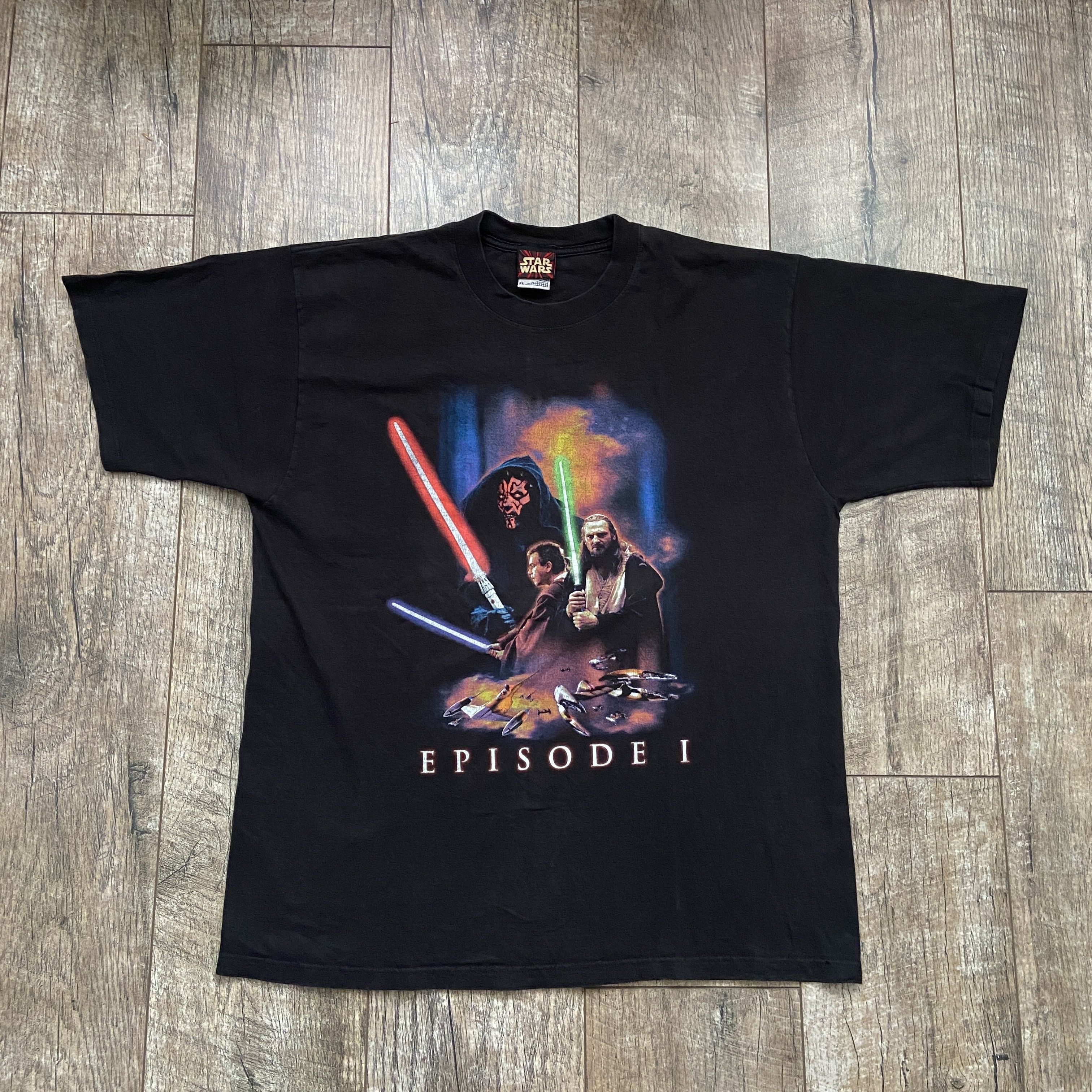 Vintage 90's Star Wars Episode 1 AOP Shirt. – Vintage VTG
