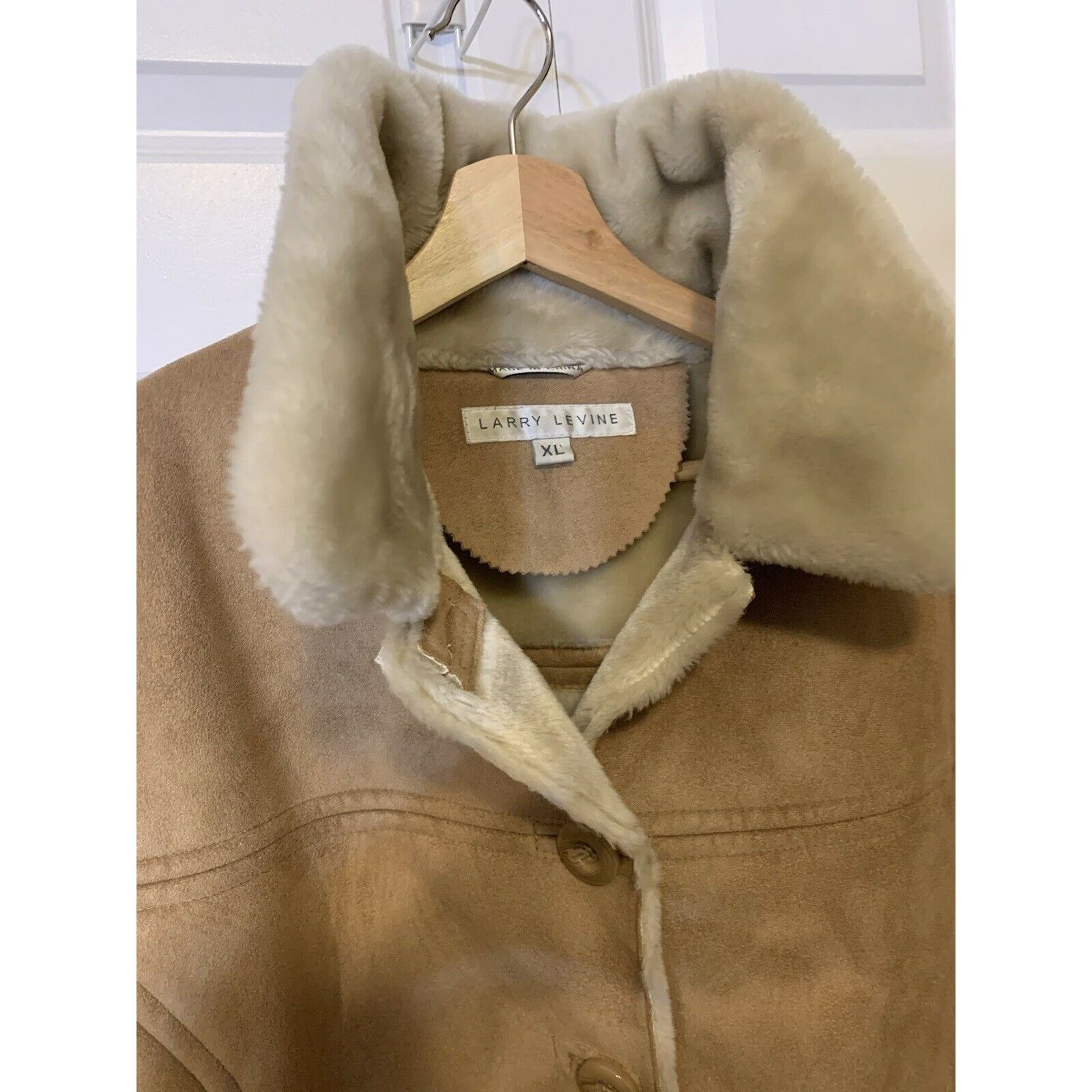 Other Larry Levine Design Women's Coat Brown soft Winter Jacket co Size XL / US 12-14 / IT 48-50 - 7 Thumbnail
