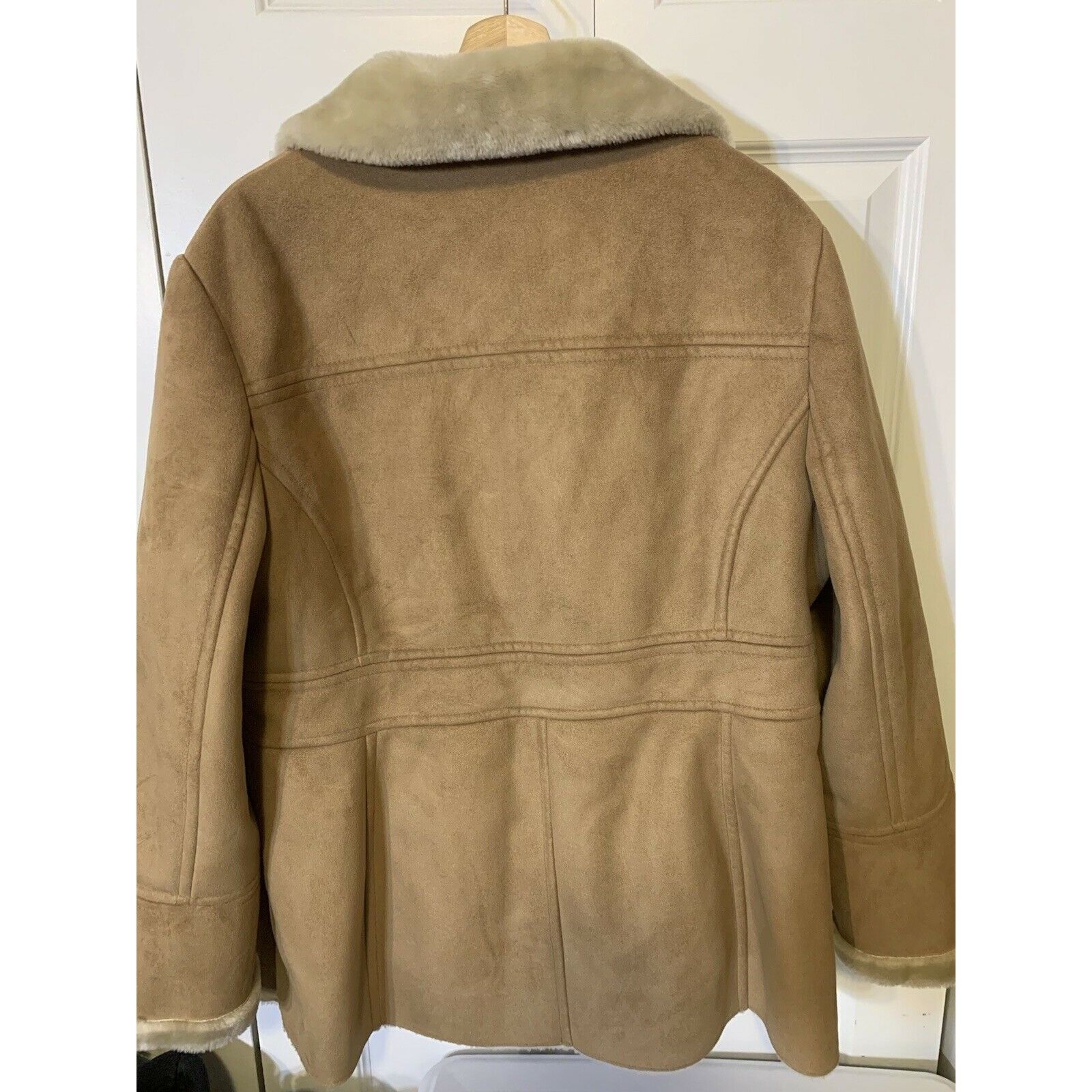Other Larry Levine Design Women's Coat Brown soft Winter Jacket co Size XL / US 12-14 / IT 48-50 - 10 Thumbnail