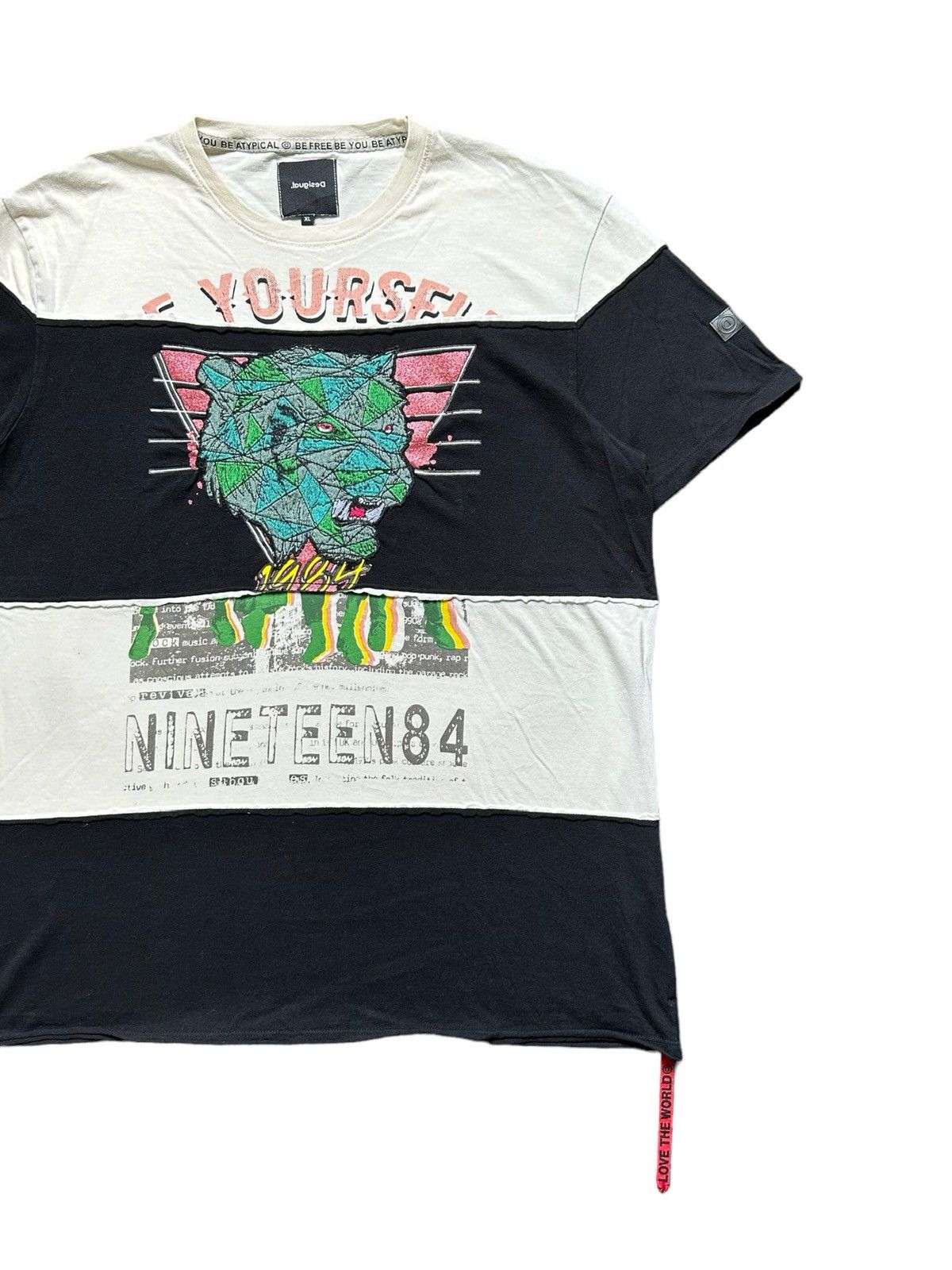 Desigual SS20 Desigual cut and sew tee Size US XL / EU 56 / 4 - 3 Thumbnail