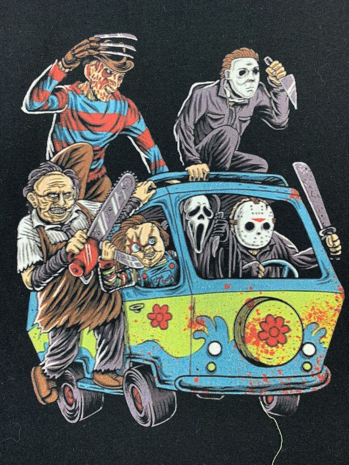 Vintage Vintage Horror Freddy Krueger Halloween Friday 13 T Shirt Size US M / EU 48-50 / 2 - 2 Thumbnail