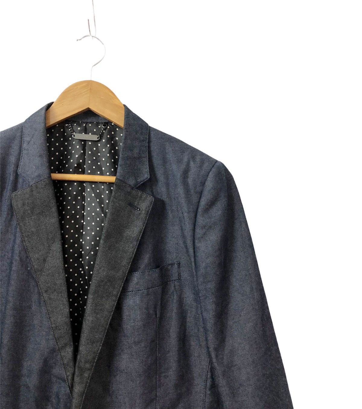 United Arrows United Arrows x Monkey Time Indigo denim blazer jacket Size US M / EU 48-50 / 2 - 6 Thumbnail