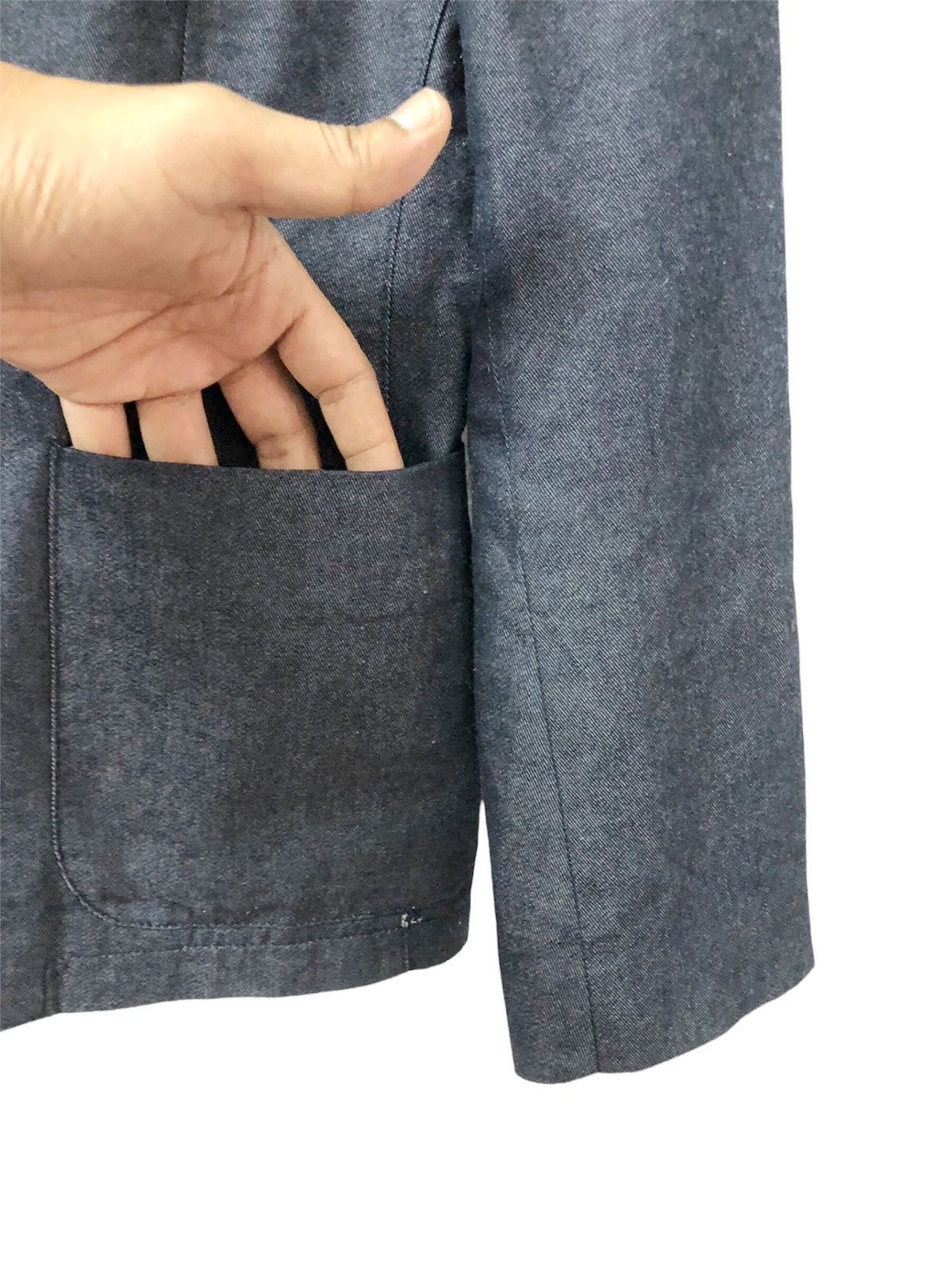 United Arrows United Arrows x Monkey Time Indigo denim blazer jacket Size US M / EU 48-50 / 2 - 7 Thumbnail