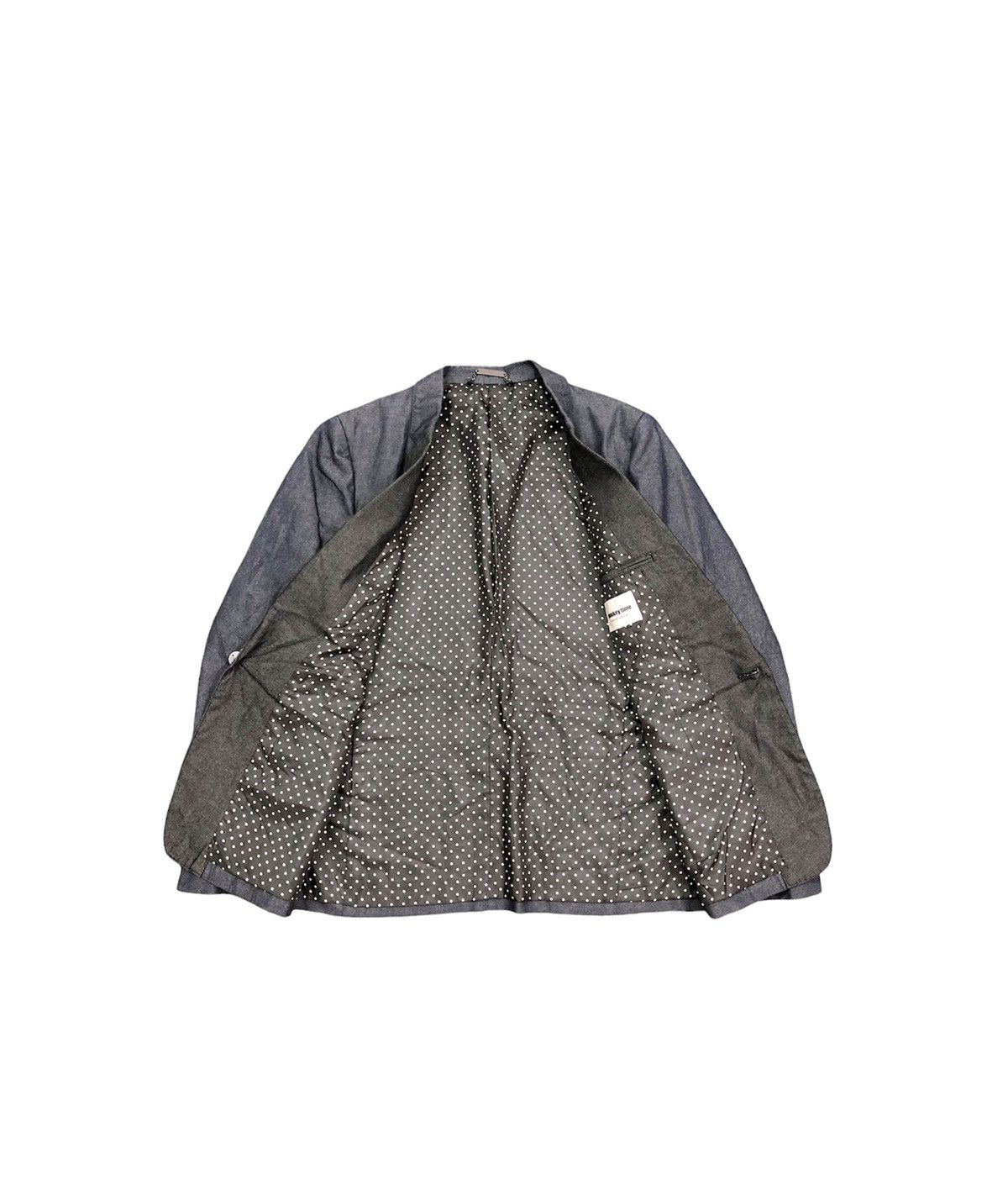 United Arrows United Arrows x Monkey Time Indigo denim blazer jacket Size US M / EU 48-50 / 2 - 2 Thumbnail