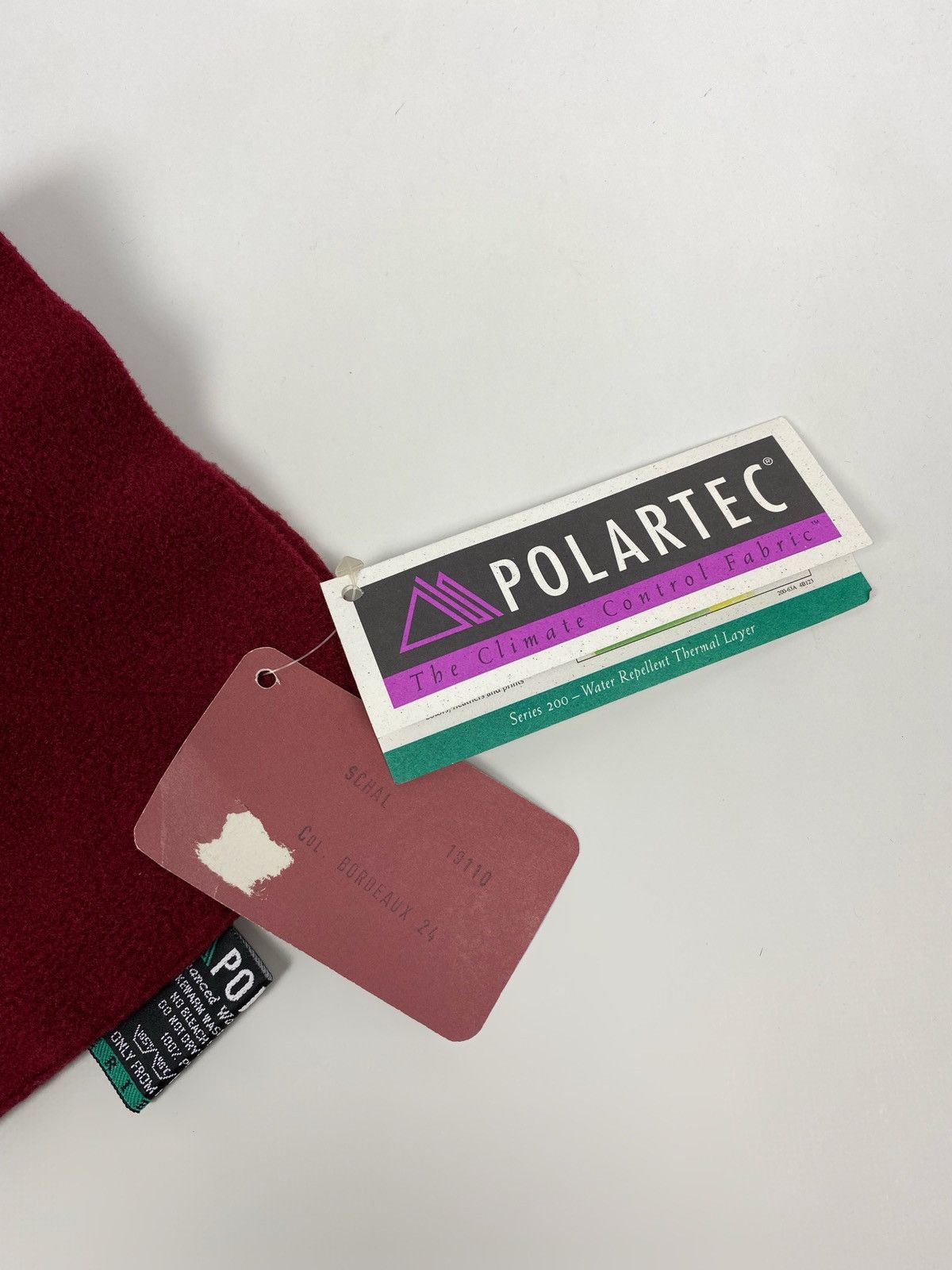 Jack Wolfskin 1990’s Vintage Deadstock Jack Wolfskin Polartec Fleece Scarf Size ONE SIZE - 3 Thumbnail