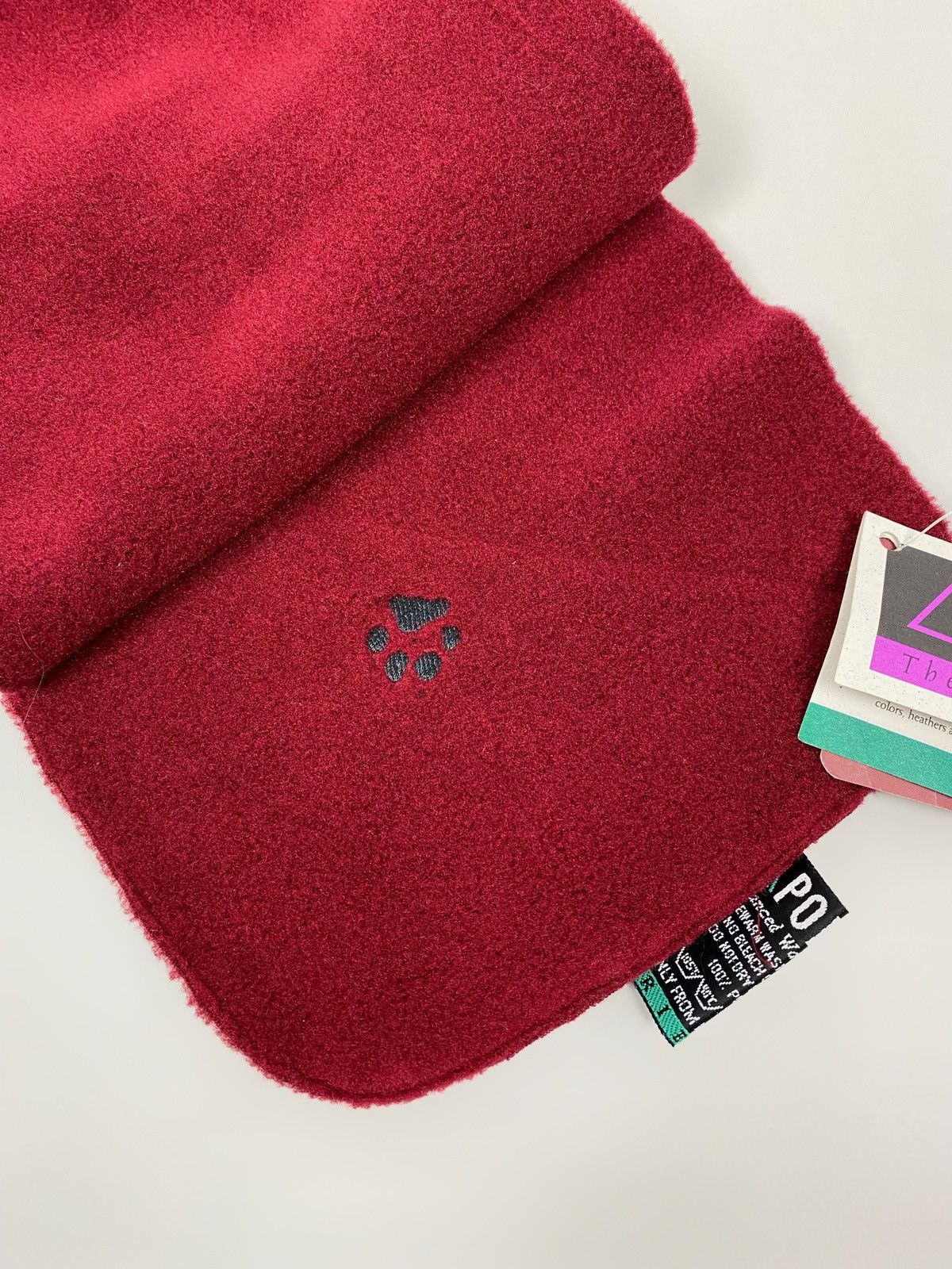Jack Wolfskin 1990’s Vintage Deadstock Jack Wolfskin Polartec Fleece Scarf Size ONE SIZE - 4 Thumbnail