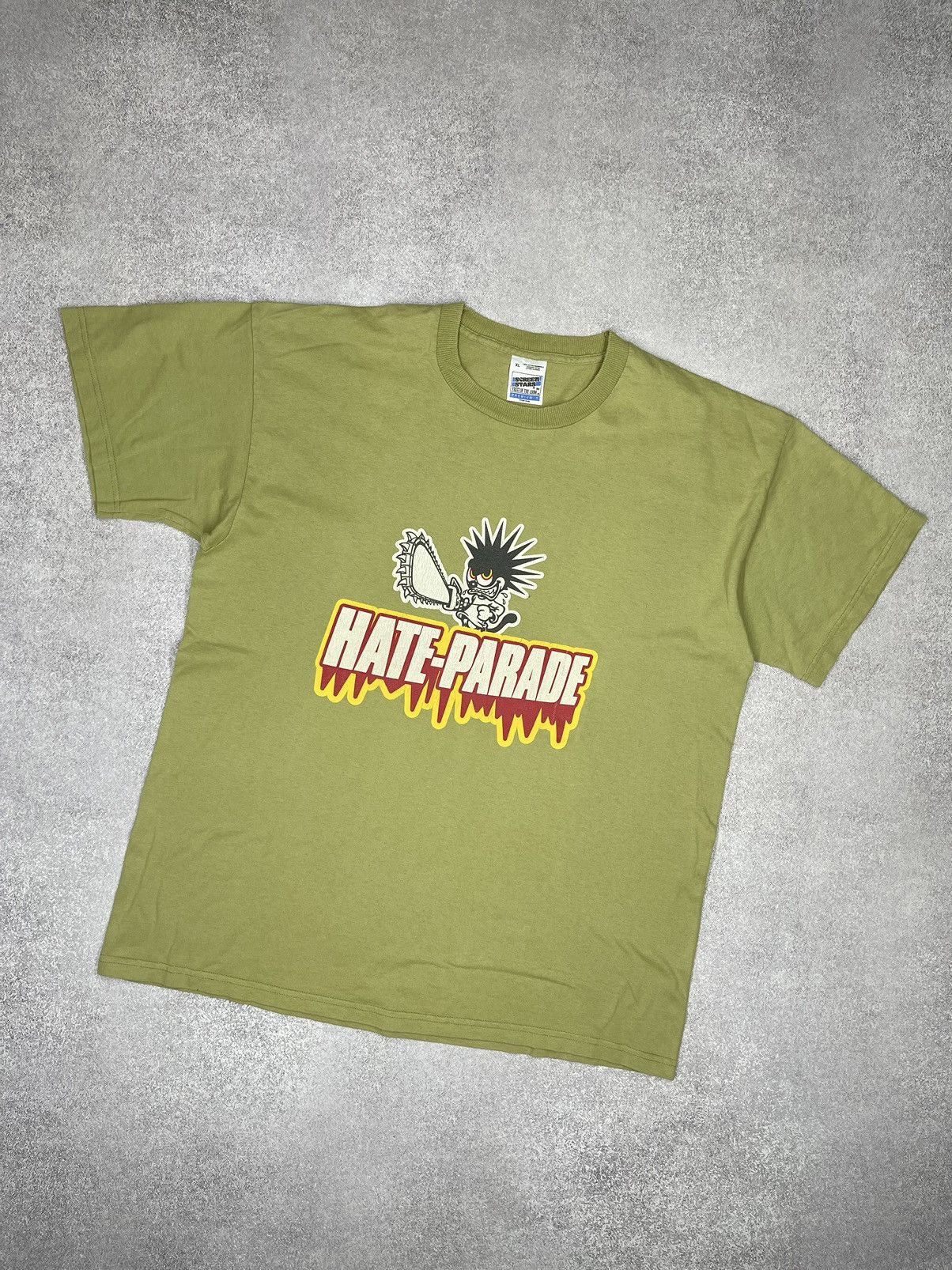 Other Vintage Hate Parade T Shirt Big Print Logo Y2K Size US XL / EU 56 / 4 - 1 Thumbnail