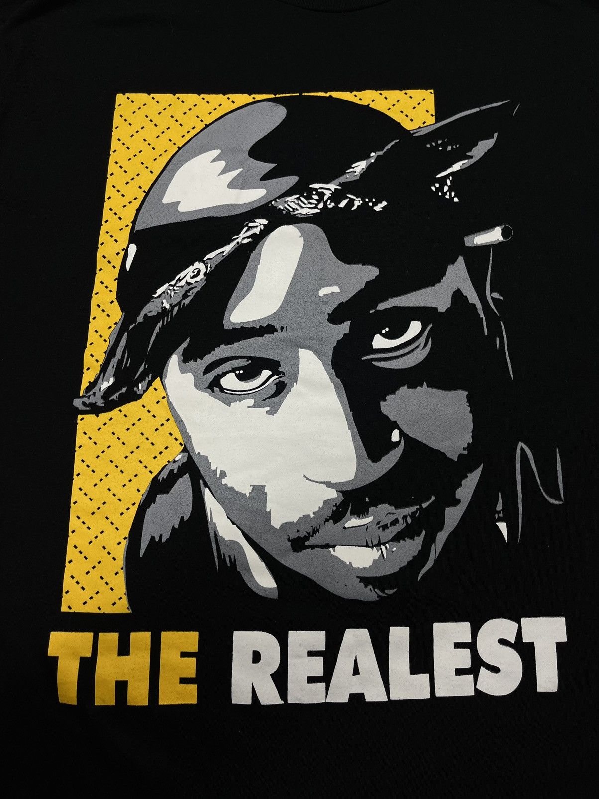 Japanese Brand × Rap Tees × Vintage 2pac Black rare t shirt gildan size xxl Size US XXL / EU 58 / 5 - 4 Thumbnail