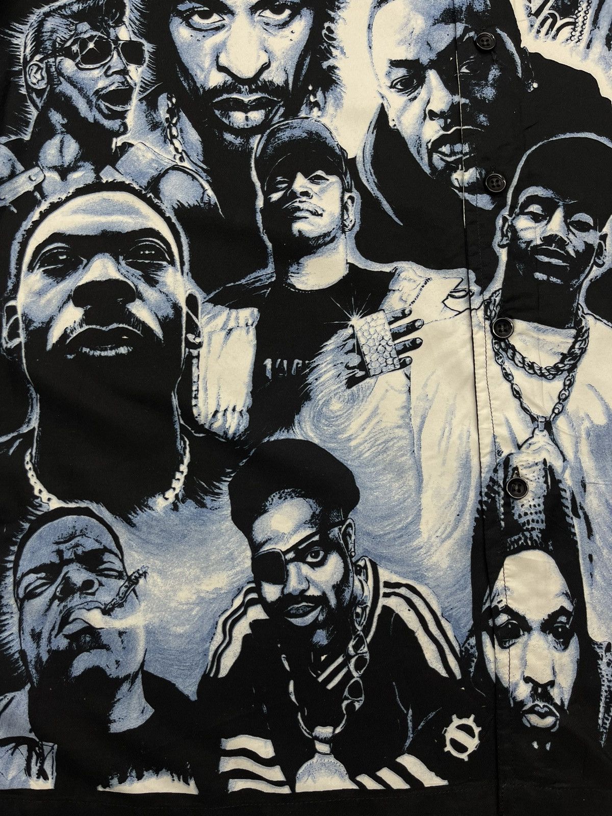 Rap Tees Rare Vintage Kick Ass Crew Shirt Old School Rap Artist Y2K Size US L / EU 52-54 / 3 - 5 Thumbnail