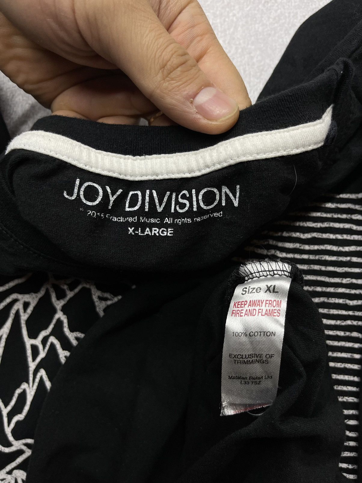 Joy Division Vintage Joy Divivsion T Shirt Band Rock Tee Y2K Size US L / EU 52-54 / 3 - 5 Thumbnail