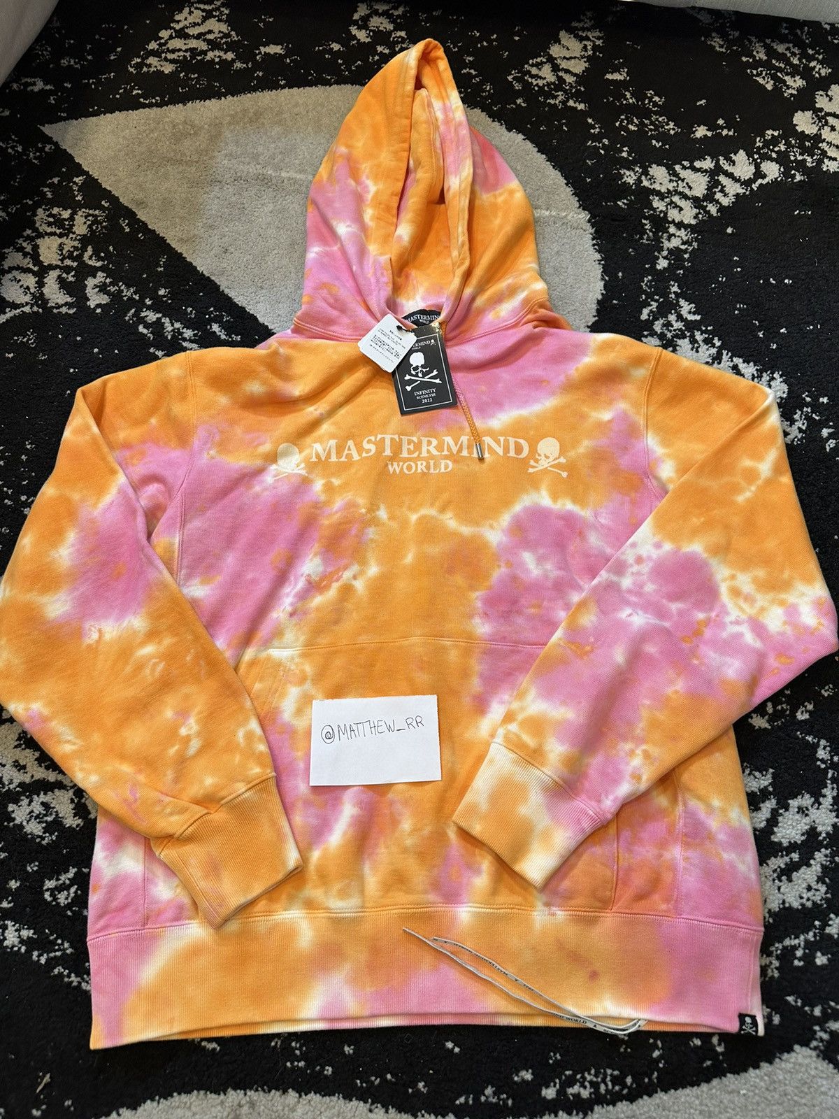 Mastermind Japan $1,750 - Mastermind World tie-dye logo hoodie Size US S / EU 44-46 / 1 - 5 Thumbnail