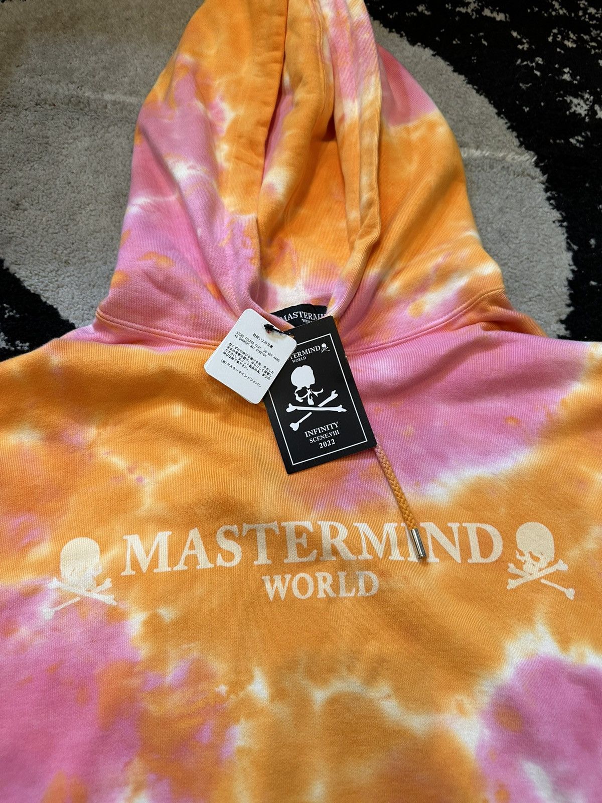 Mastermind Japan $1,750 - Mastermind World tie-dye logo hoodie Size US S / EU 44-46 / 1 - 2 Thumbnail