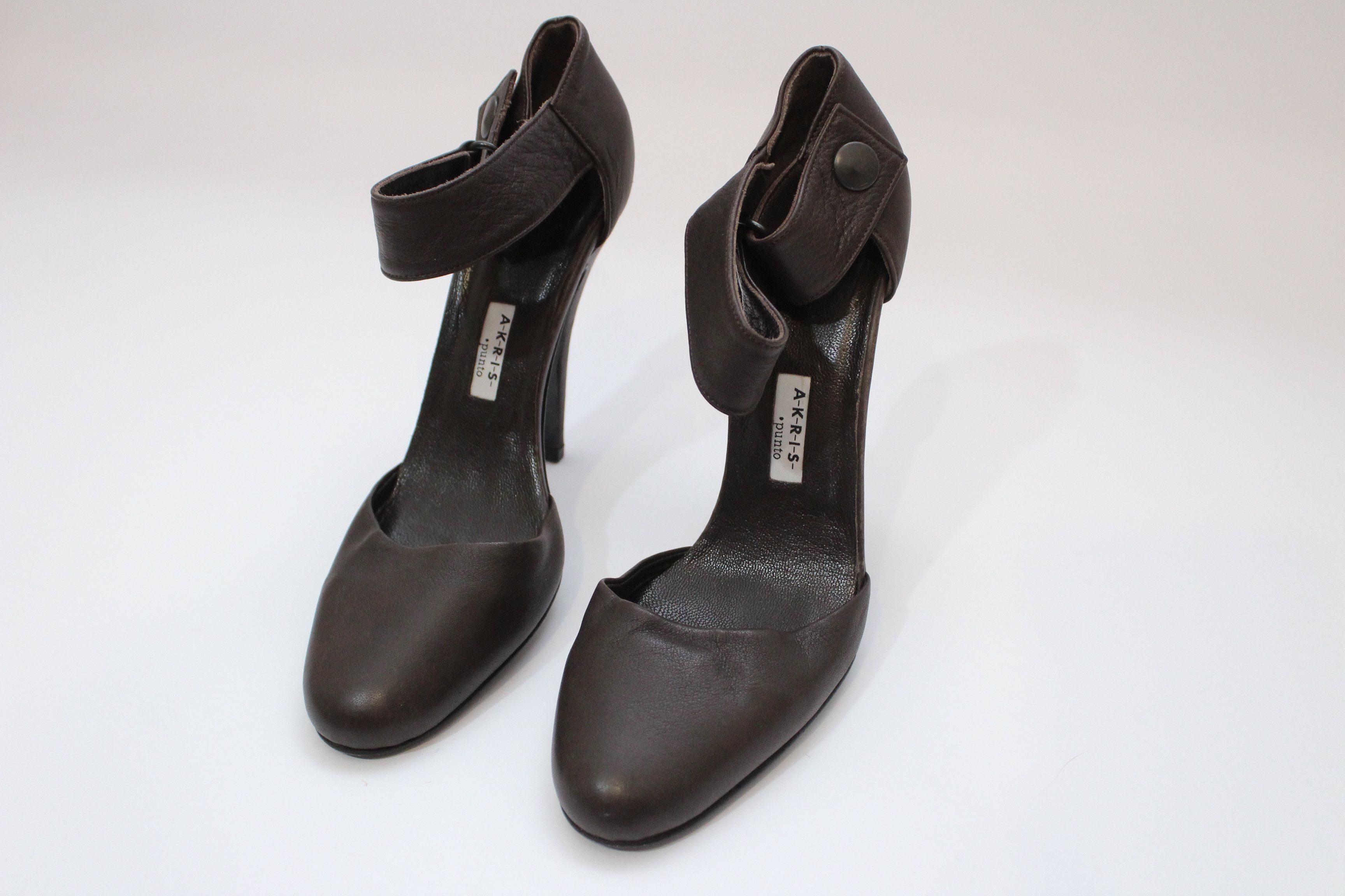 Akris Akris Punto Leather Shoes Hype Rare Vintage Final Drop Size US 7 / IT 37 - 3 Thumbnail