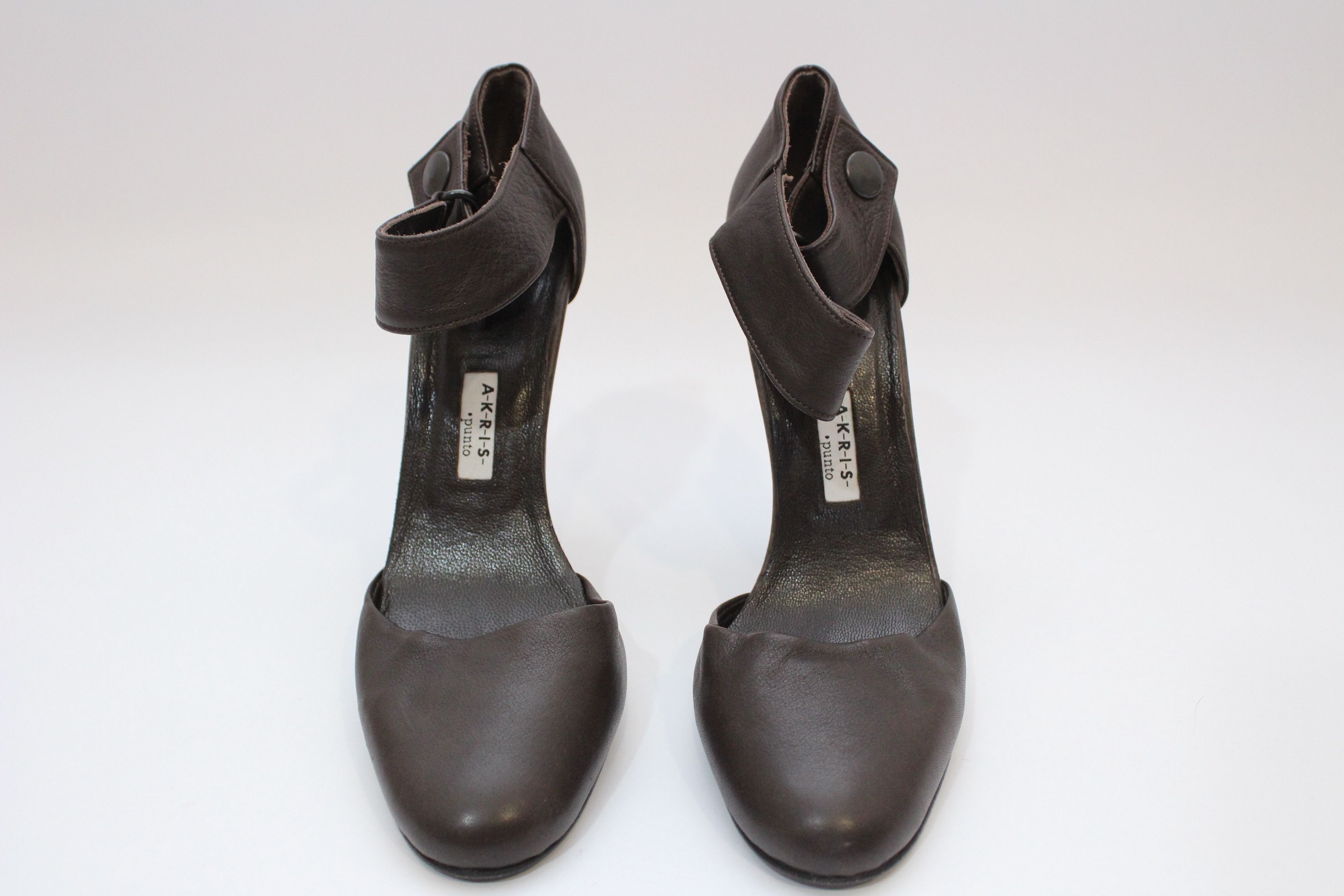Akris Akris Punto Leather Shoes Hype Rare Vintage Final Drop Size US 7 / IT 37 - 6 Thumbnail