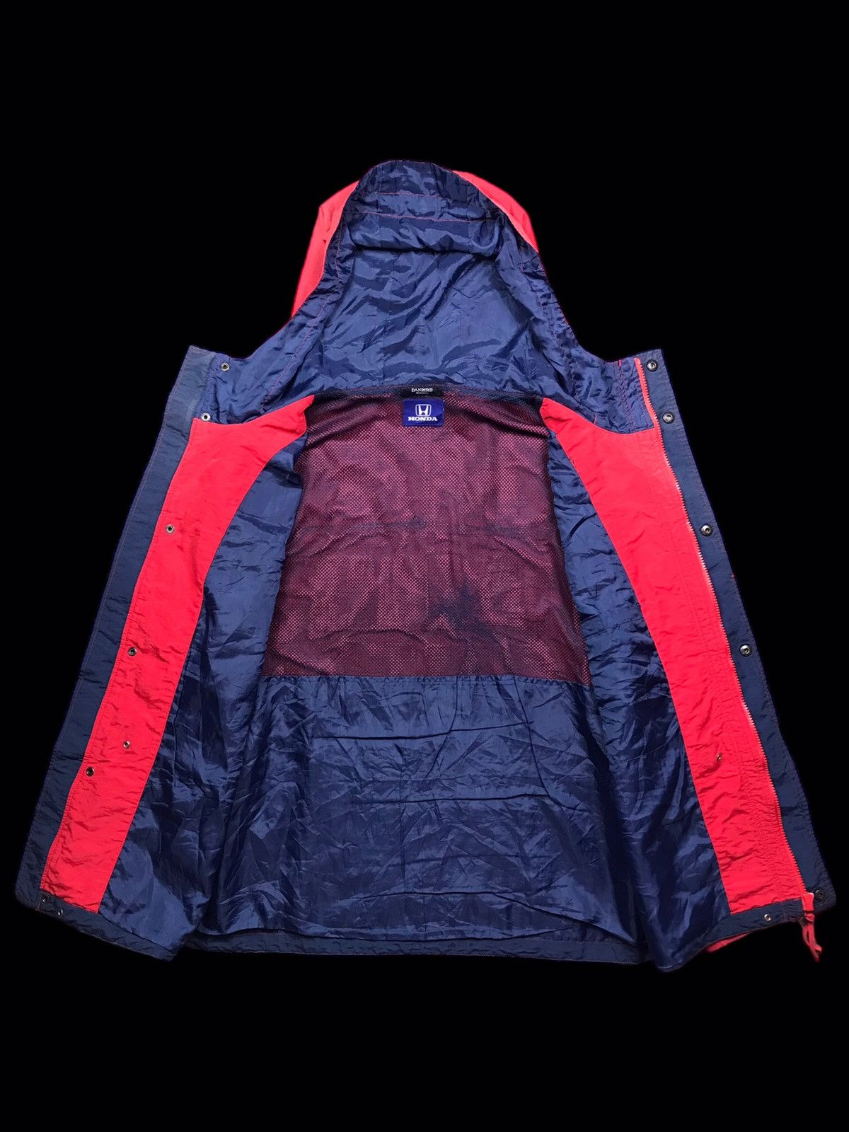 Honda 🔥VINTAGE SUNFADED HPD HONDA RACING JACKET BY DANBIRD Size US XL / EU 56 / 4 - 6 Thumbnail