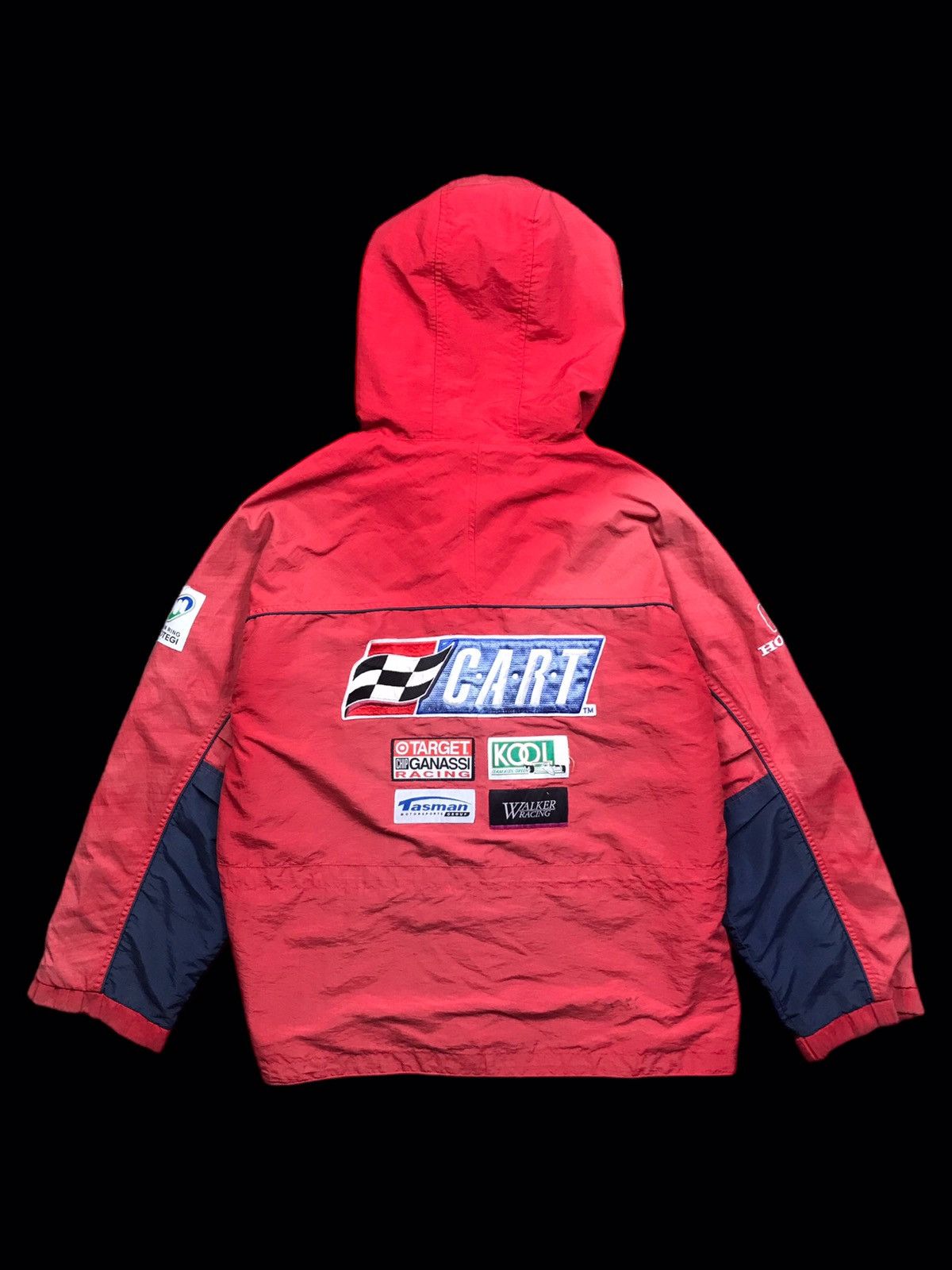 Honda 🔥VINTAGE SUNFADED HPD HONDA RACING JACKET BY DANBIRD Size US XL / EU 56 / 4 - 3 Thumbnail