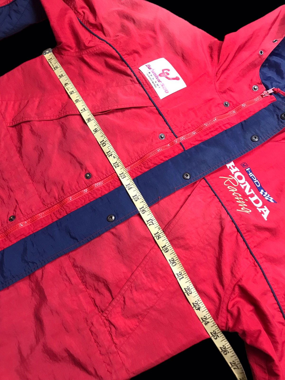 Honda 🔥VINTAGE SUNFADED HPD HONDA RACING JACKET BY DANBIRD Size US XL / EU 56 / 4 - 23 Thumbnail