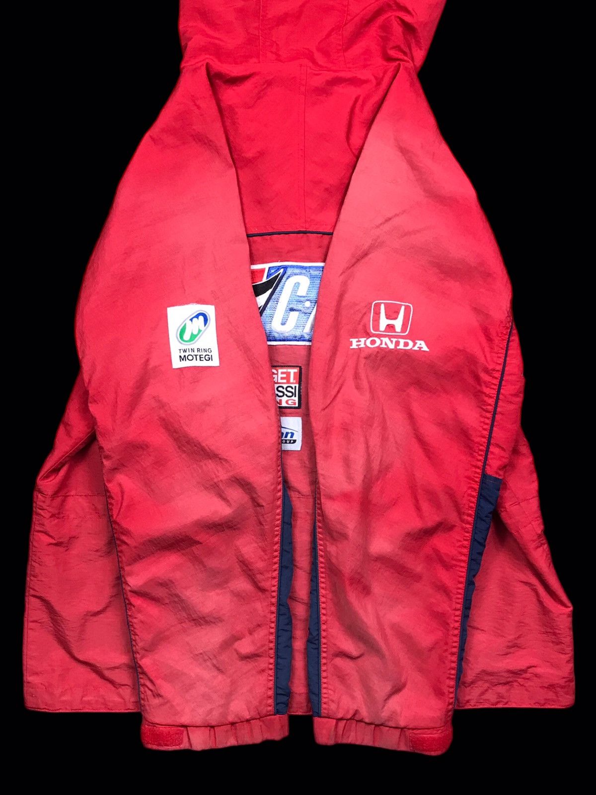 Honda 🔥VINTAGE SUNFADED HPD HONDA RACING JACKET BY DANBIRD Size US XL / EU 56 / 4 - 11 Thumbnail