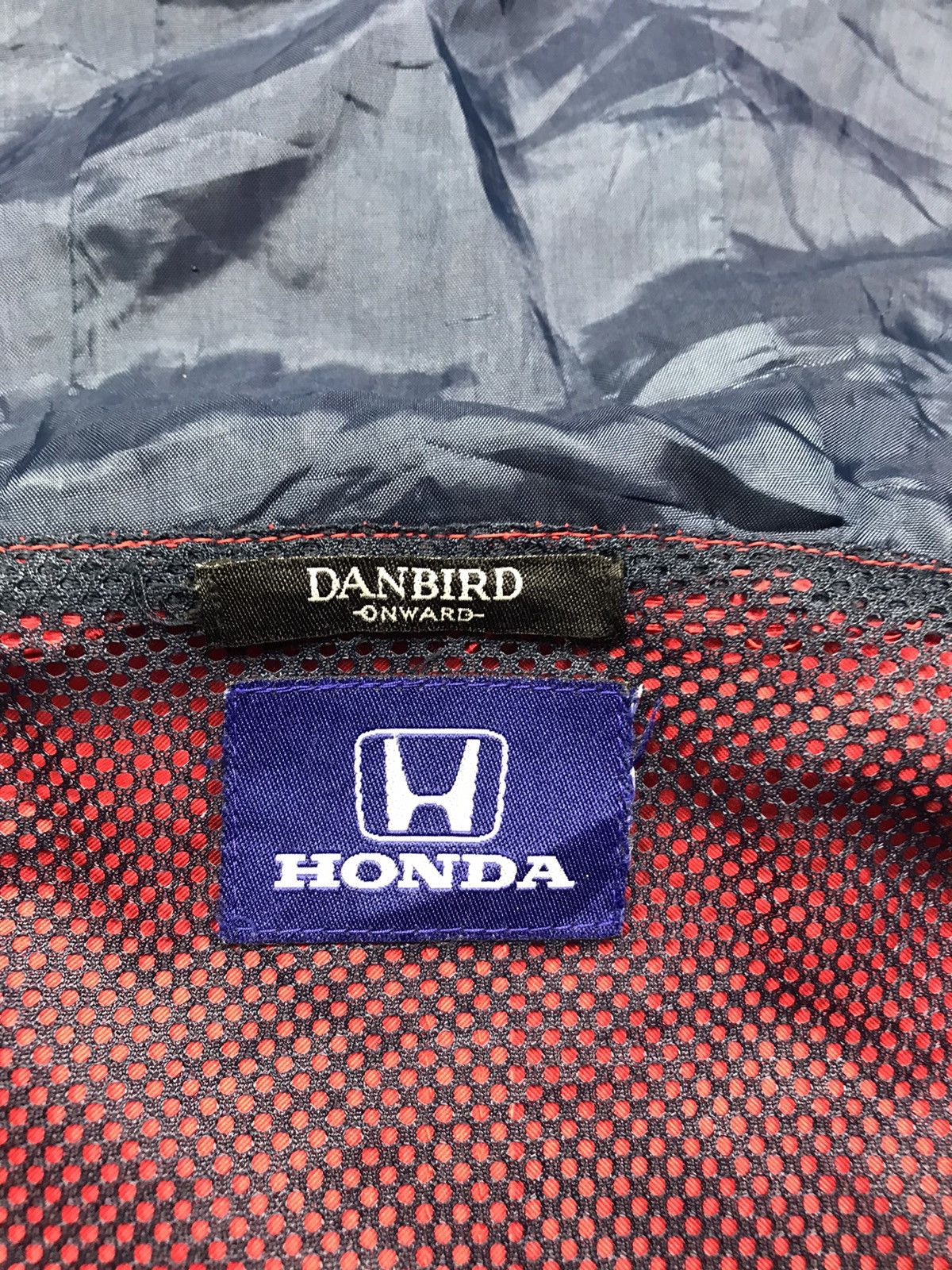 Honda 🔥VINTAGE SUNFADED HPD HONDA RACING JACKET BY DANBIRD Size US XL / EU 56 / 4 - 10 Thumbnail