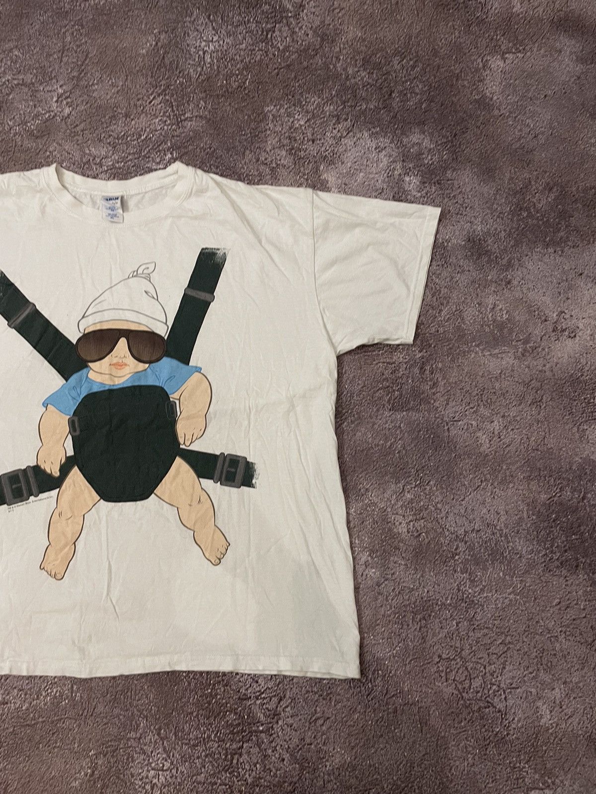 Vintage Vintage 90s Warner Bros Graphic Tee Skate Humor Print XL Size US XL / EU 56 / 4 - 3 Thumbnail