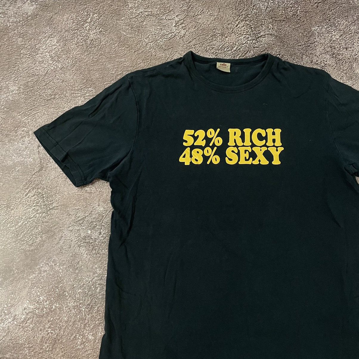 Vintage Vintage 90s Graphic Tee Humor Swag Streetwear Black Faded L Size US L / EU 52-54 / 3 - 4 Thumbnail
