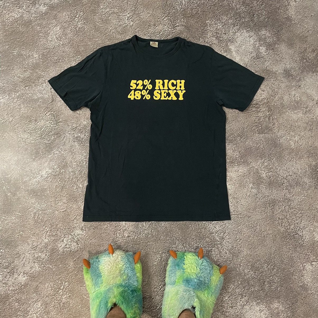 Vintage Vintage 90s Graphic Tee Humor Swag Streetwear Black Faded L Size US L / EU 52-54 / 3 - 1 Thumbnail