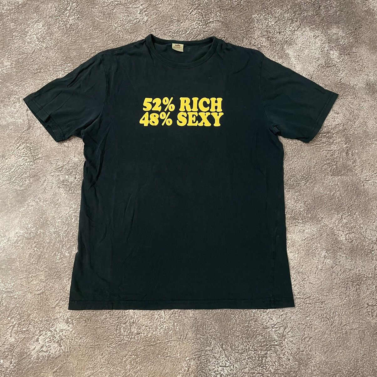 Vintage Vintage 90s Graphic Tee Humor Swag Streetwear Black Faded L Size US L / EU 52-54 / 3 - 2 Thumbnail