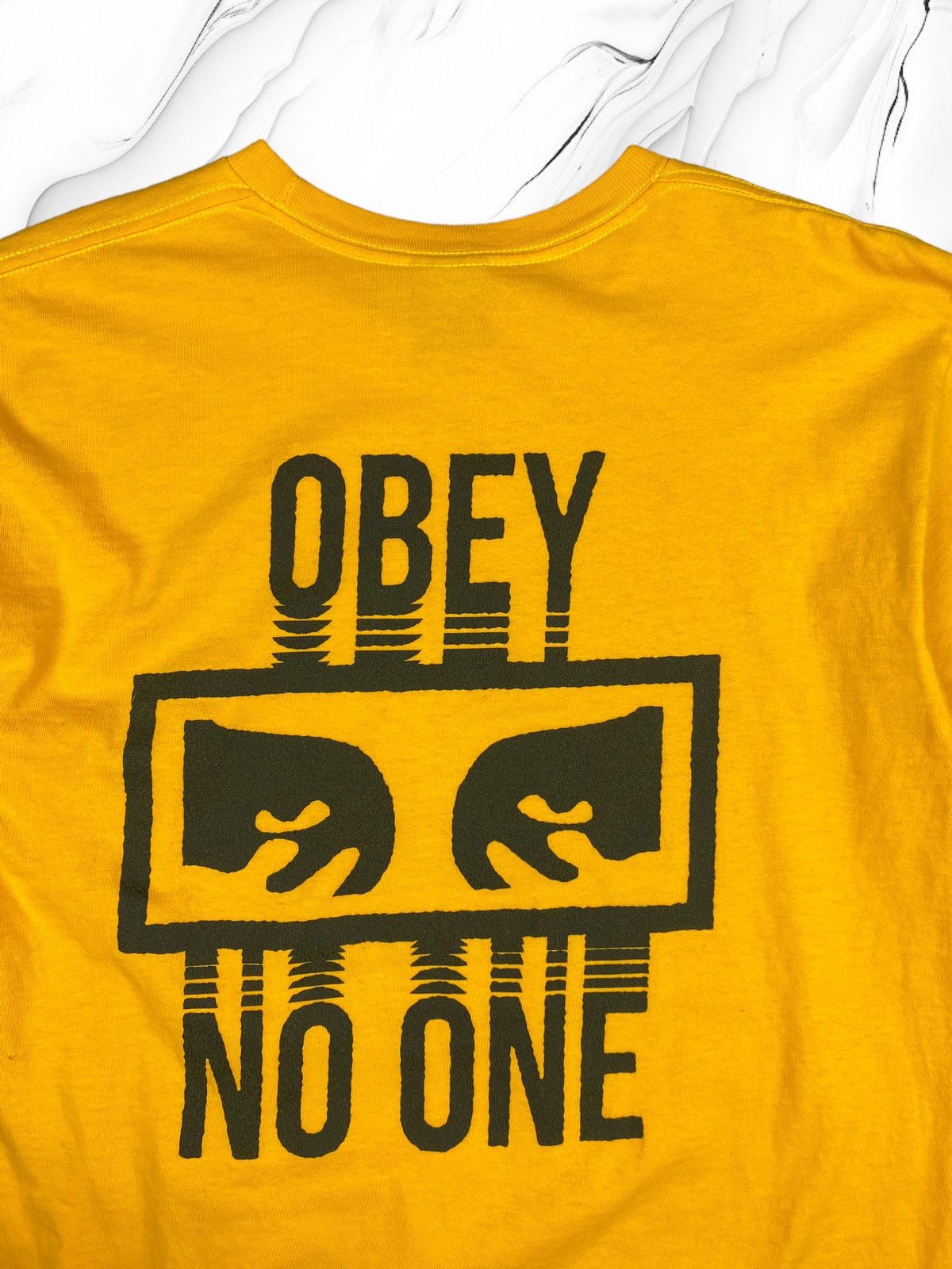 Obey Vintage 00s Obey Big Logo y2k T Shirt Tee Size M Size US M / EU 48-50 / 2 - 2 Thumbnail