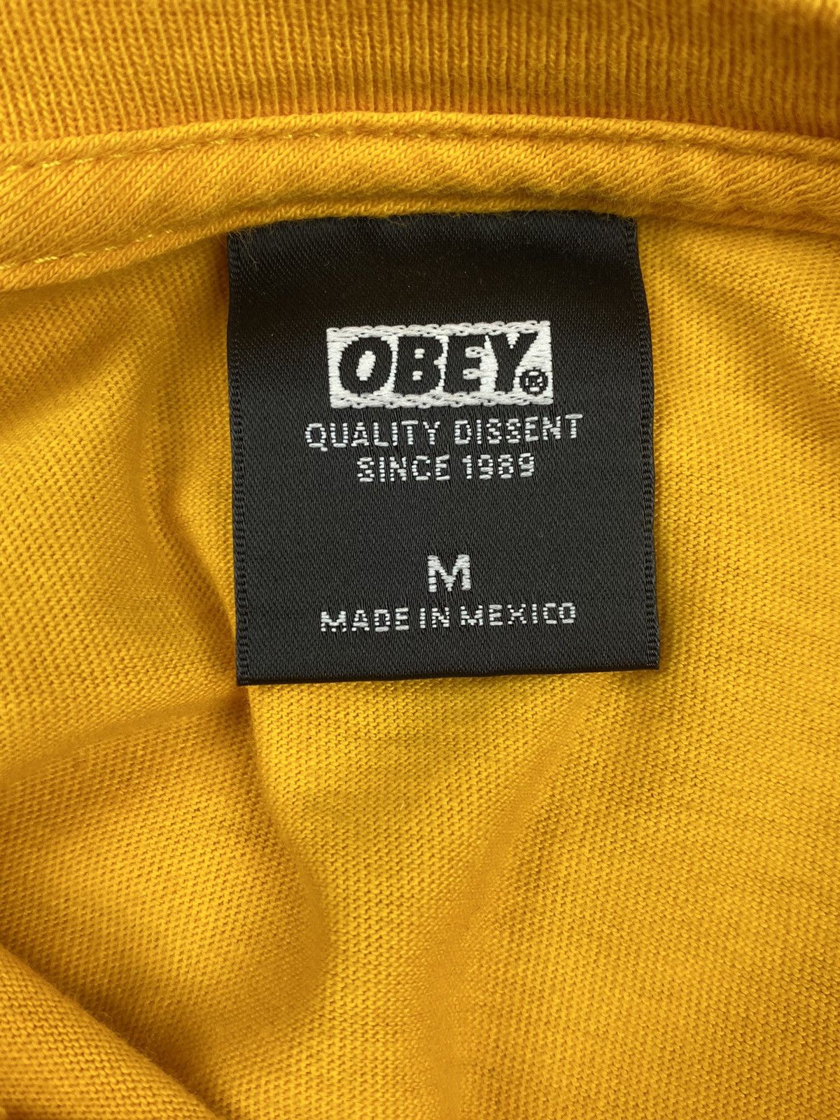 Obey Vintage 00s Obey Big Logo y2k T Shirt Tee Size M Size US M / EU 48-50 / 2 - 7 Thumbnail