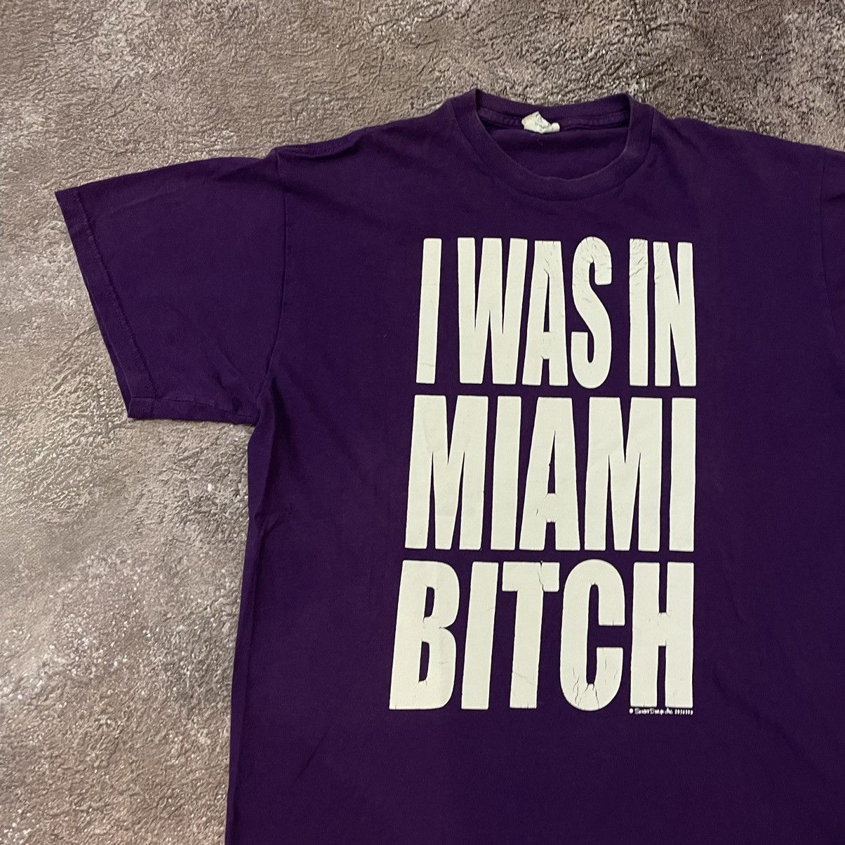 Band Tees VINTAGE 90S HUMOR TEE “ I WAS IN MIAMI BITCH “ BUYMYSTUFF Size US XL / EU 56 / 4 - 4 Thumbnail